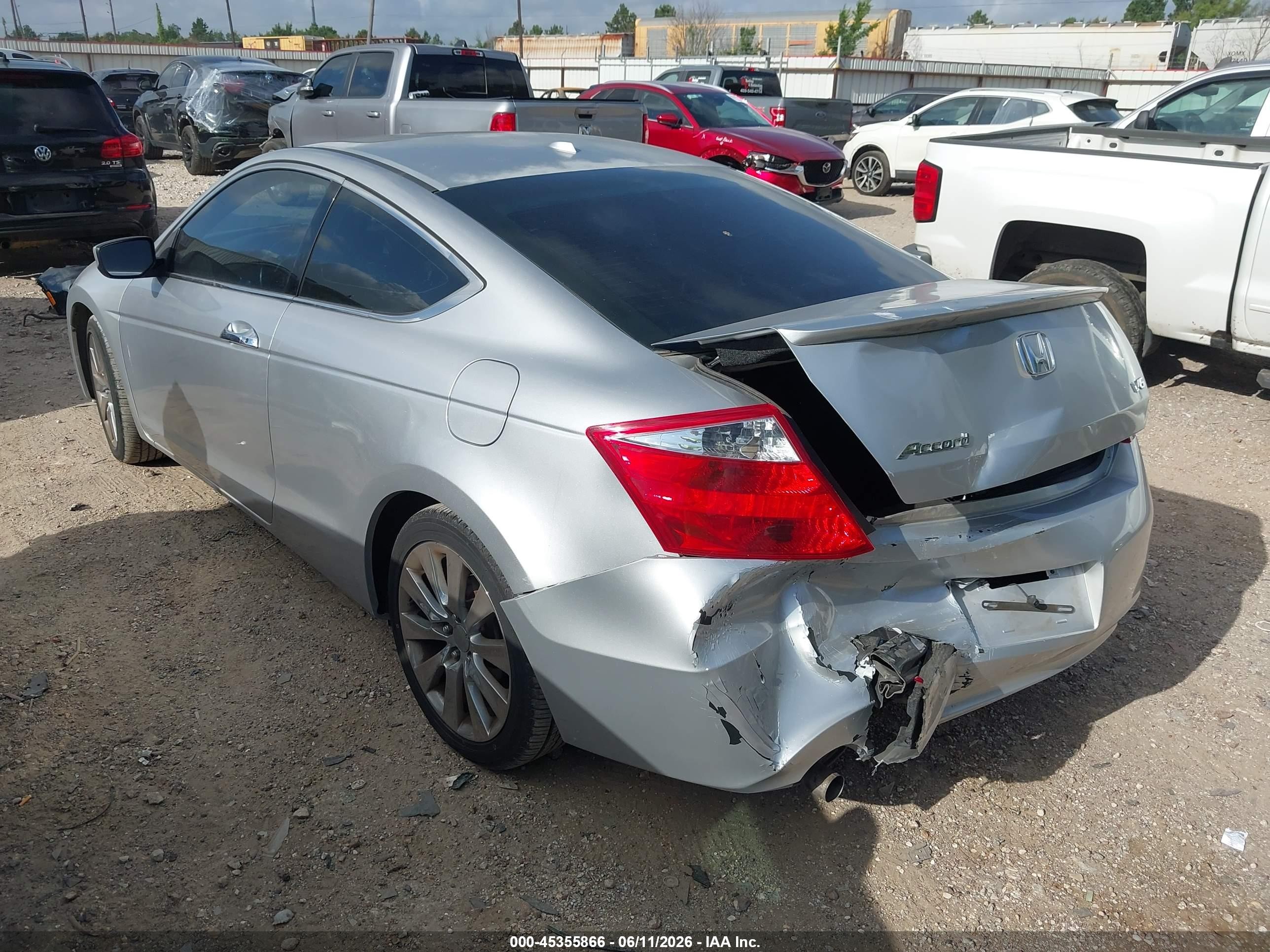 2008 Honda Accord 3.5 Ex-l Silver vin: 1HGCS22848A011841