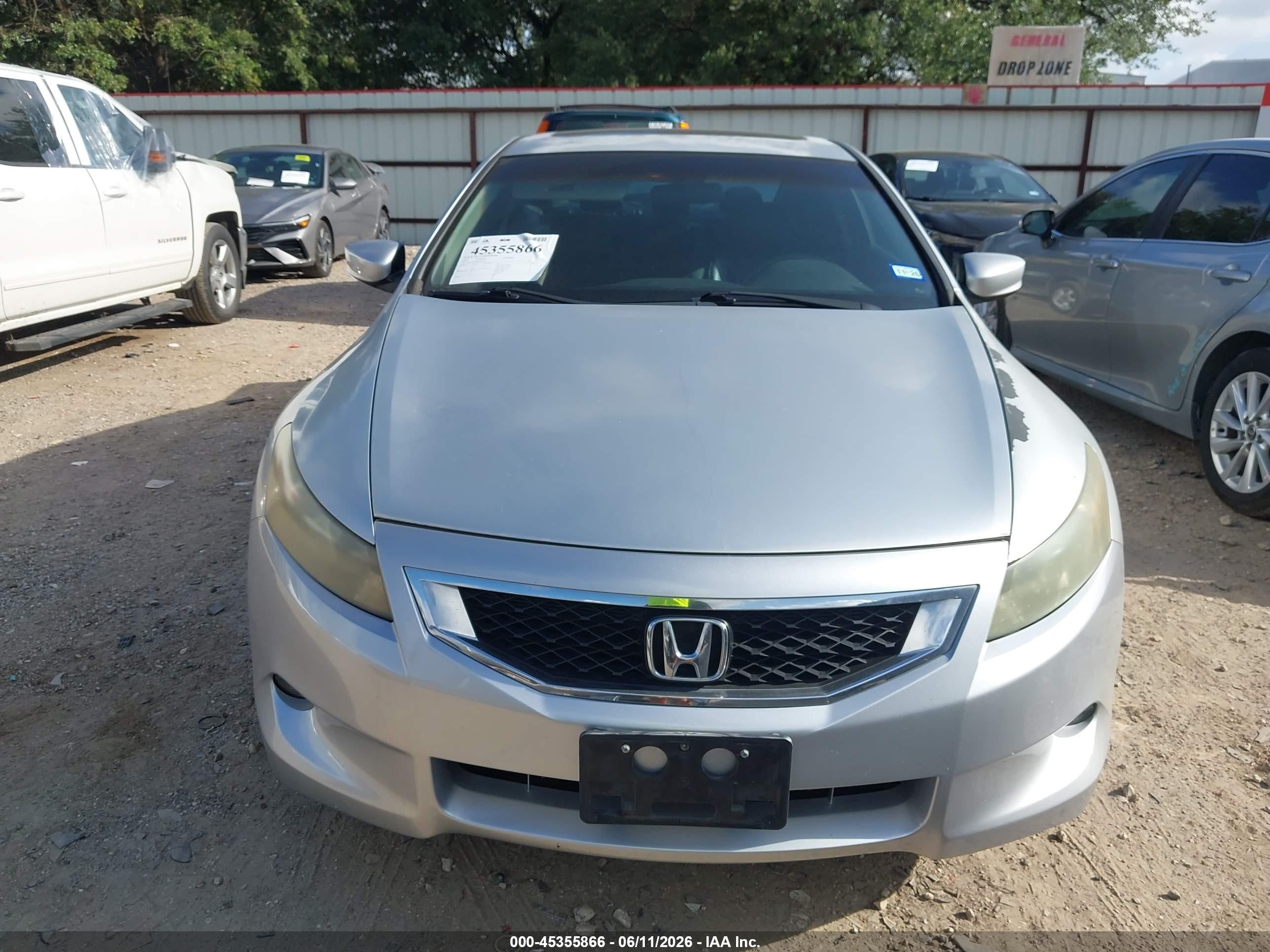 2008 Honda Accord 3.5 Ex-l Silver vin: 1HGCS22848A011841