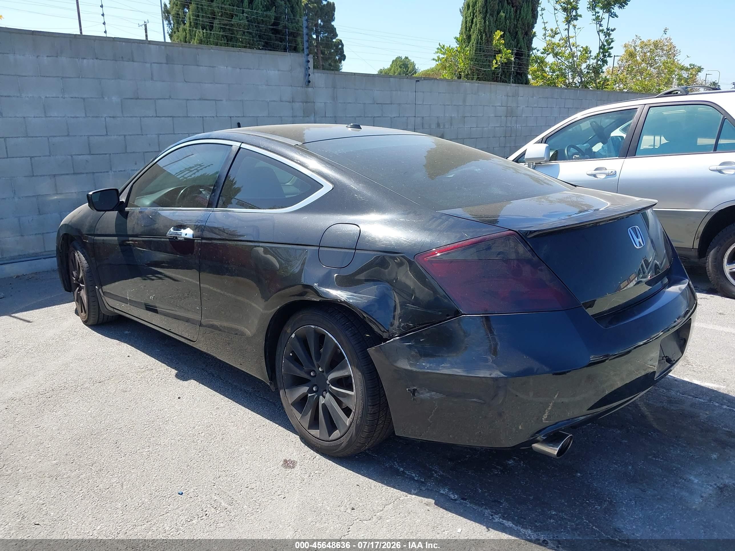 2008 Honda Accord 3.5 Ex-l Черный vin: 1HGCS22848A016635