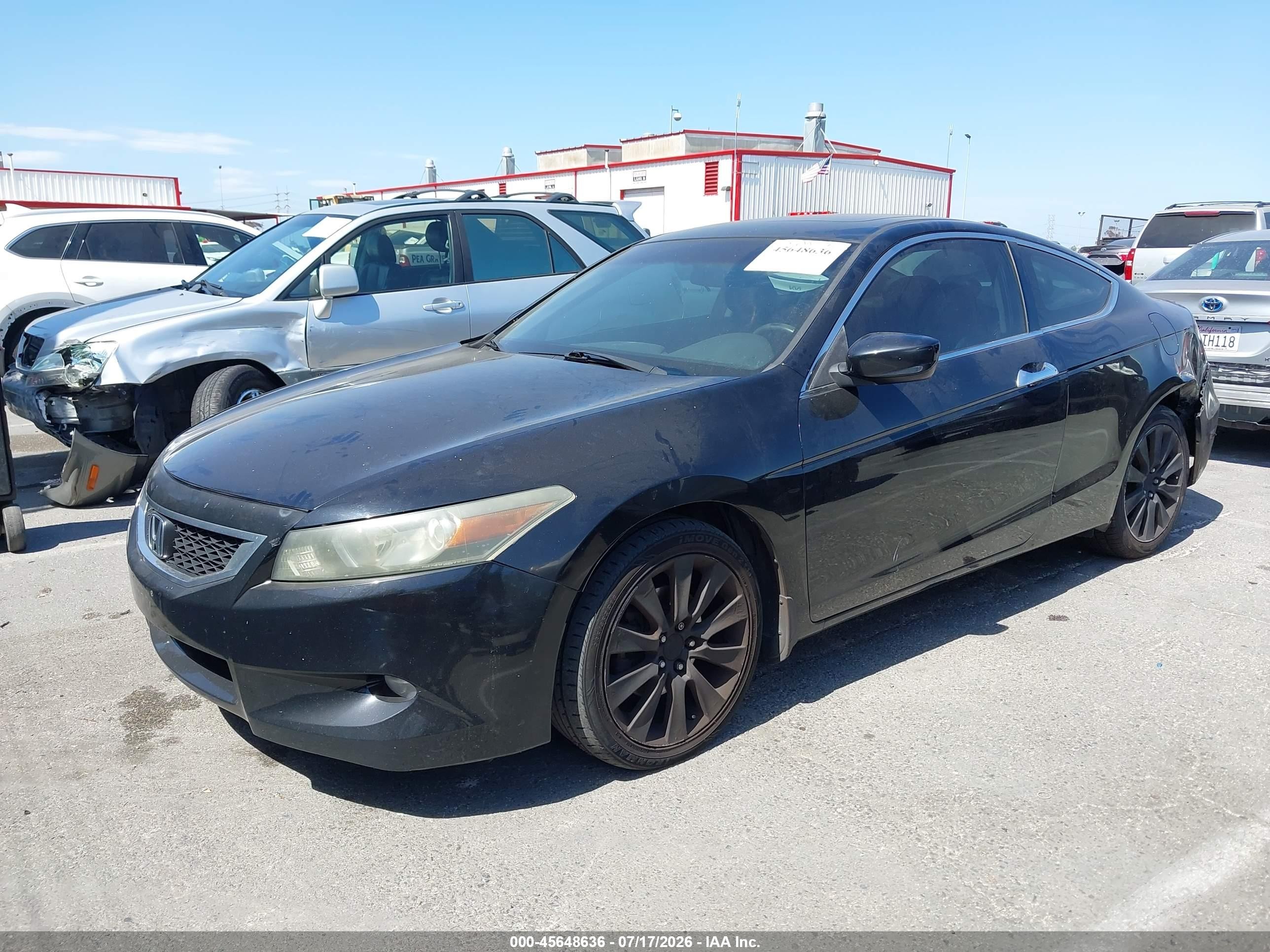 2008 Honda Accord 3.5 Ex-l Черный vin: 1HGCS22848A016635