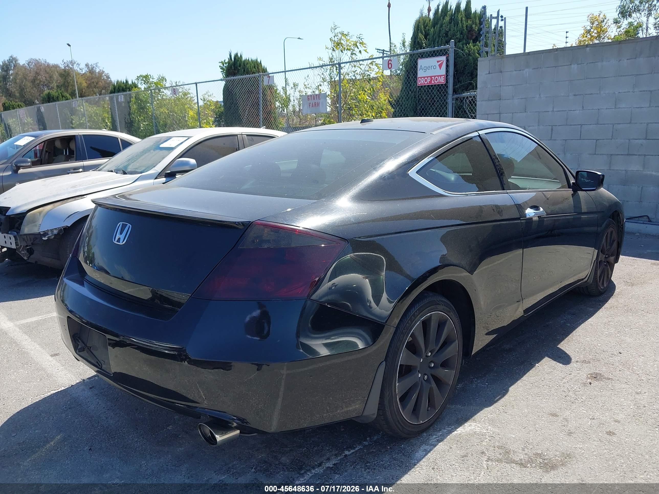 2008 Honda Accord 3.5 Ex-l Черный vin: 1HGCS22848A016635