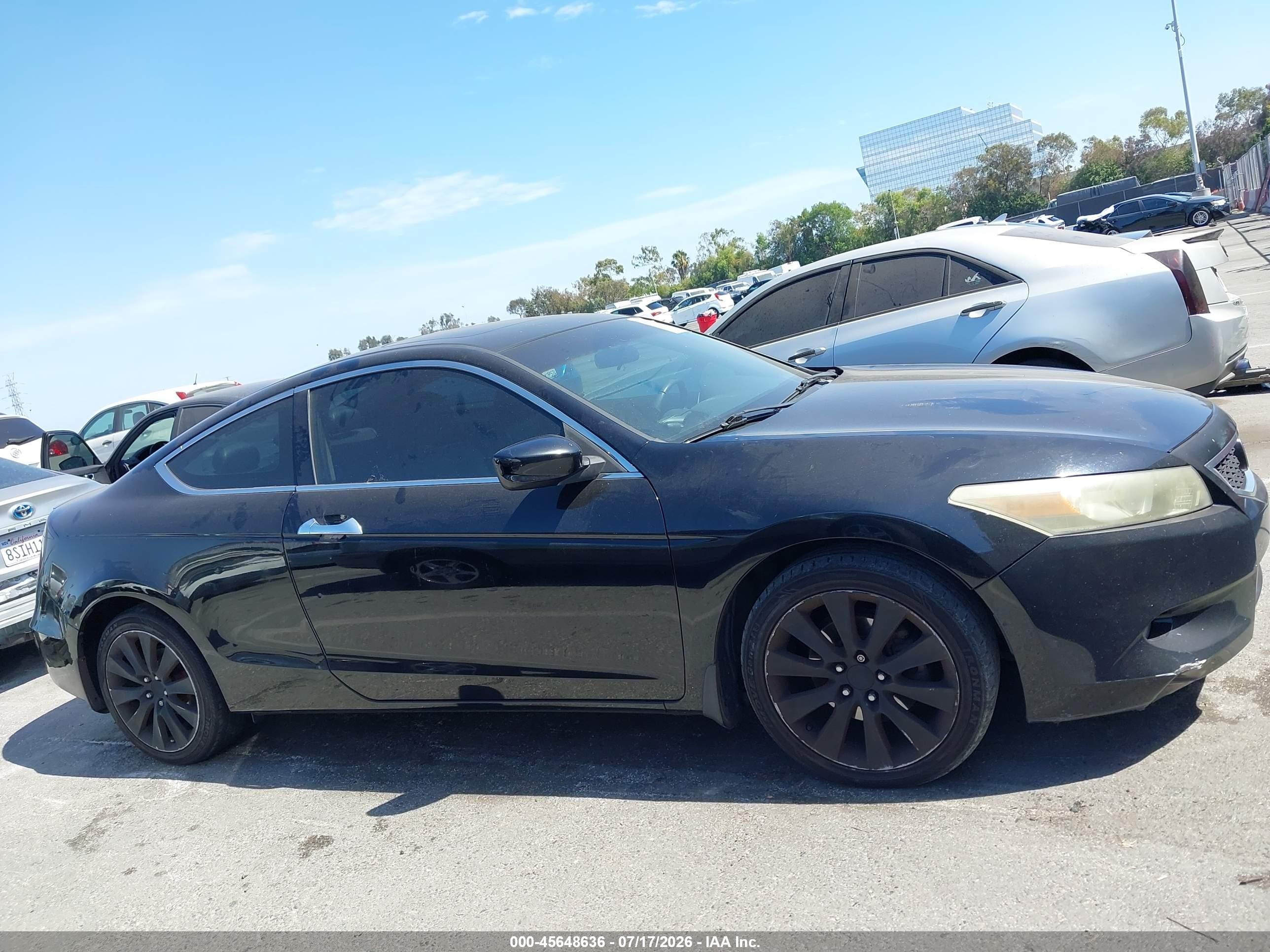 2008 Honda Accord 3.5 Ex-l Черный vin: 1HGCS22848A016635