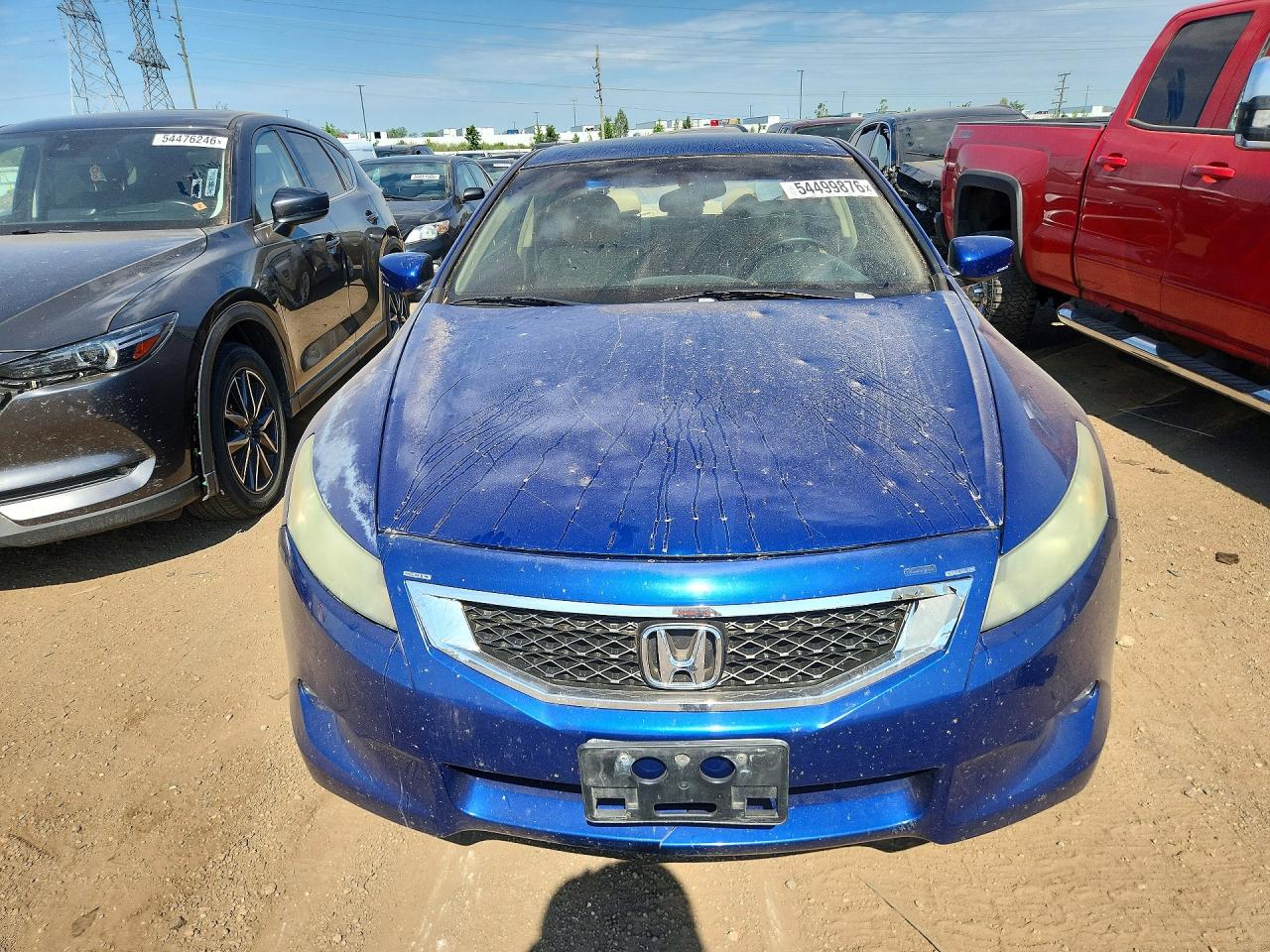 2009 Honda Accord Exl Blue vin: 1HGCS22849A006964