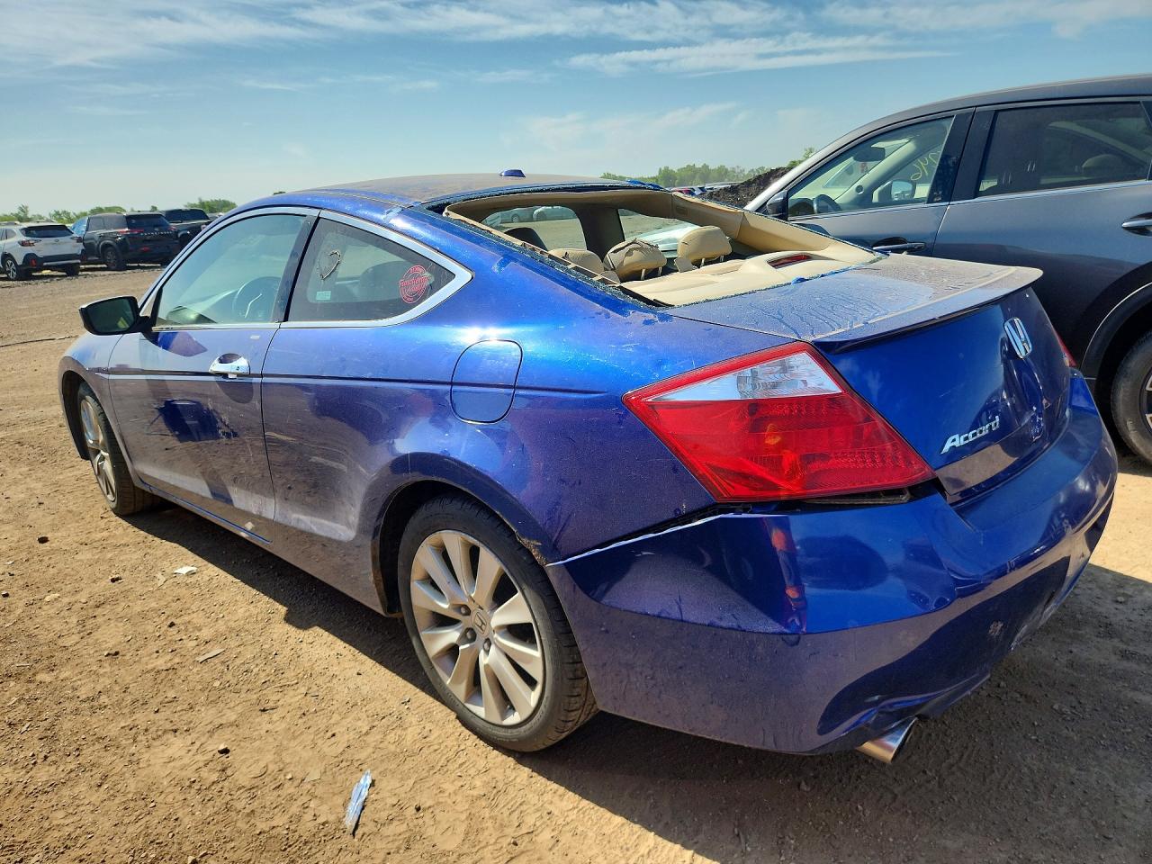 2009 Honda Accord Exl Blue vin: 1HGCS22849A006964