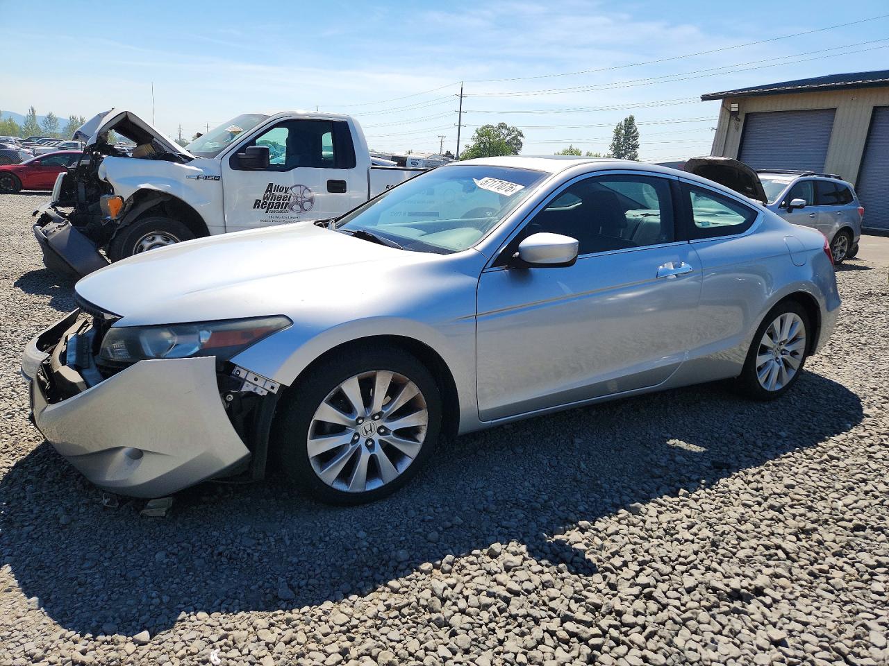 2009 Honda Accord Exl Silver vin: 1HGCS22849A010027