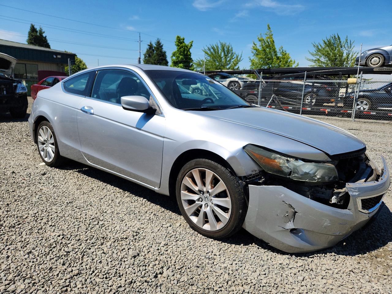 2009 Honda Accord Exl Silver vin: 1HGCS22849A010027