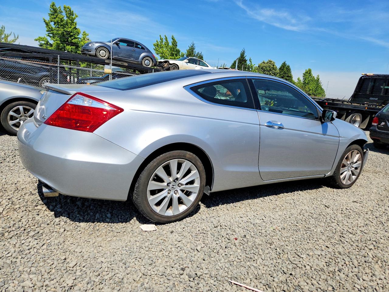 2009 Honda Accord Exl Silver vin: 1HGCS22849A010027