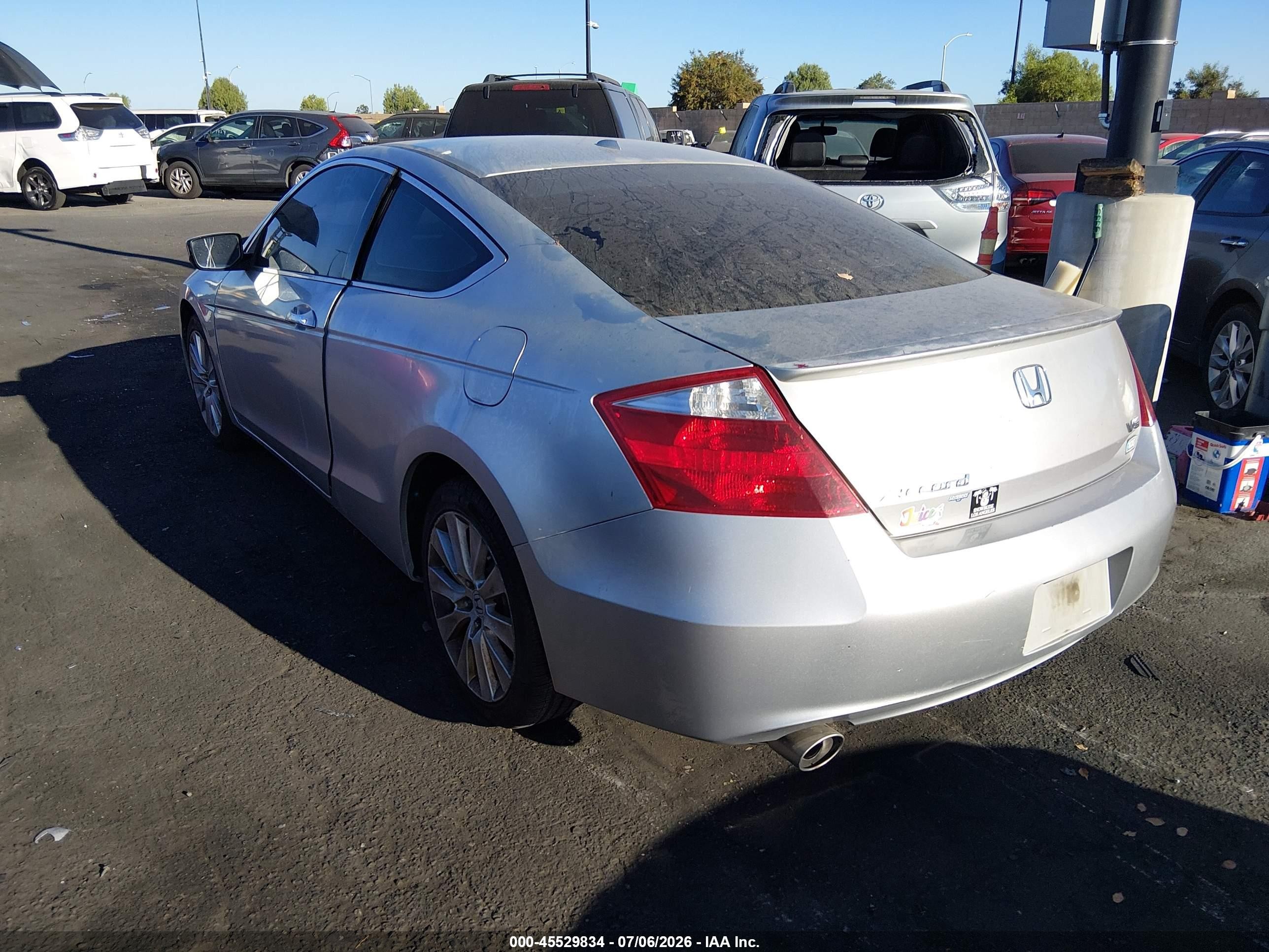 2008 Honda Accord 3.5 Ex-l Silver vin: 1HGCS22858A001531
