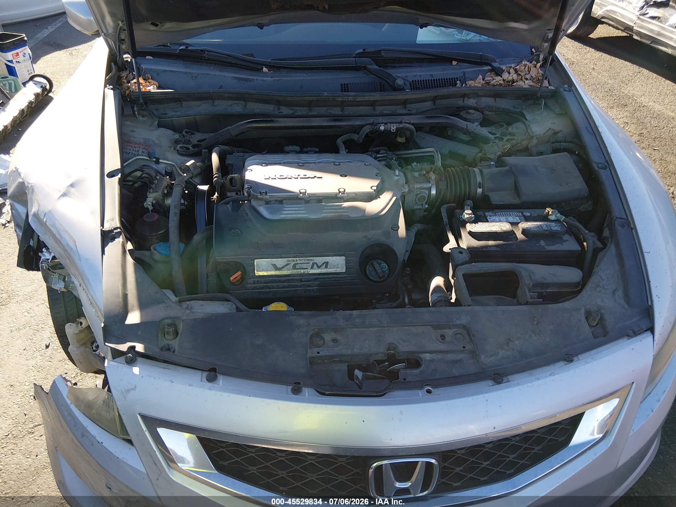 2008 Honda Accord 3.5 Ex-l Silver vin: 1HGCS22858A001531