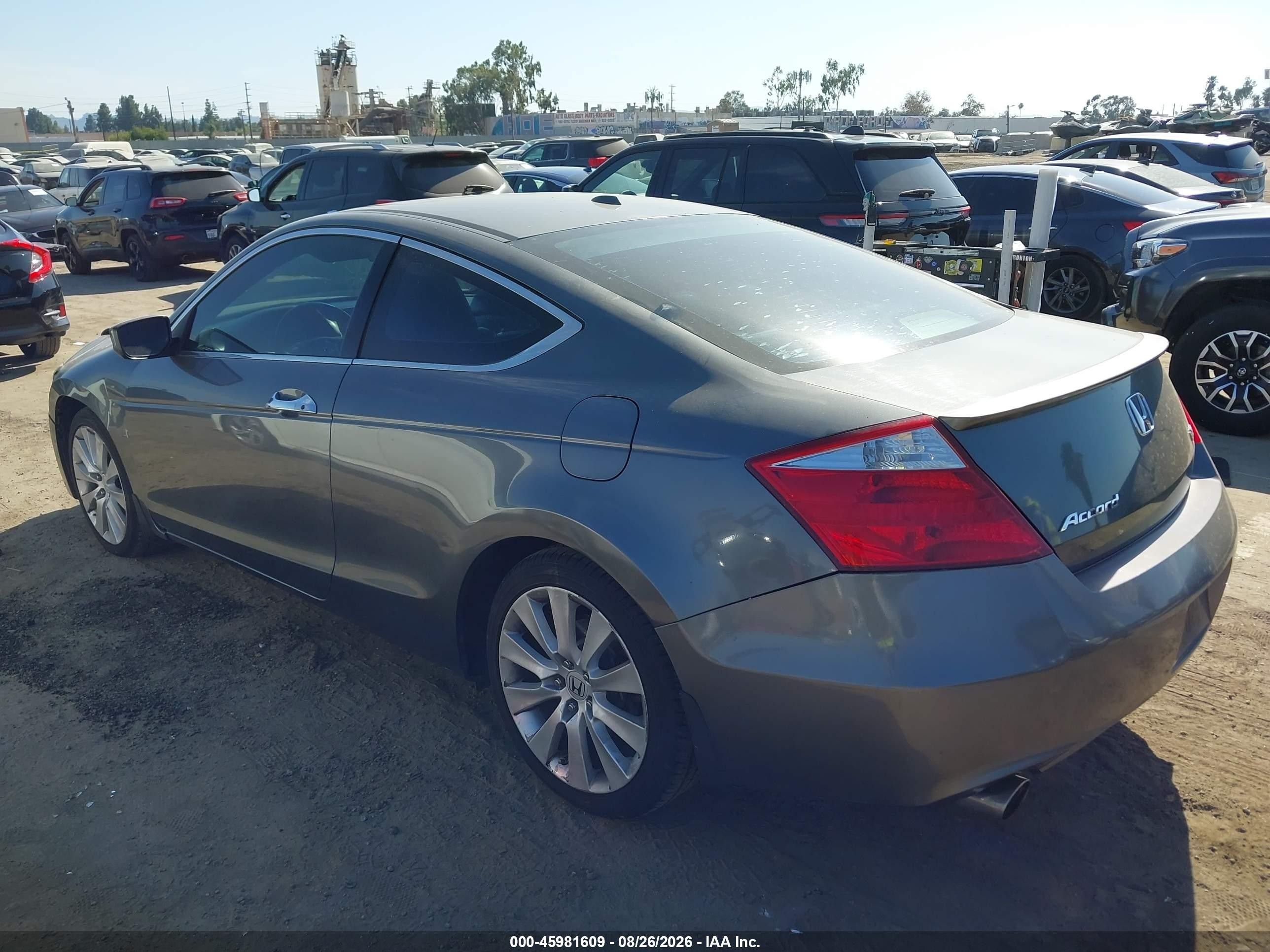 2008 Honda Accord 3.5 Ex-l Gray vin: 1HGCS22858A002016
