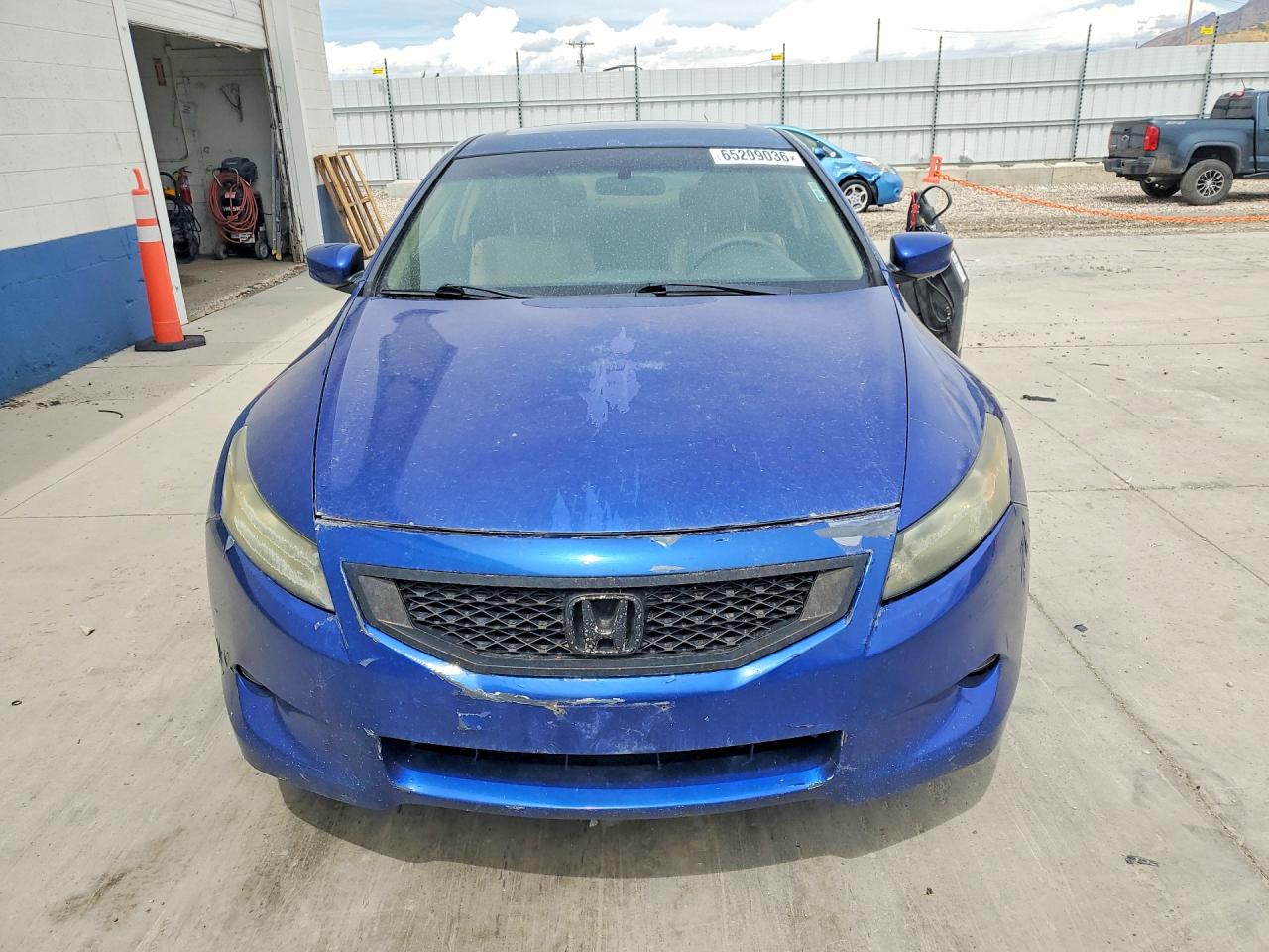2009 Honda Accord Exl Blue vin: 1HGCS22859A003815