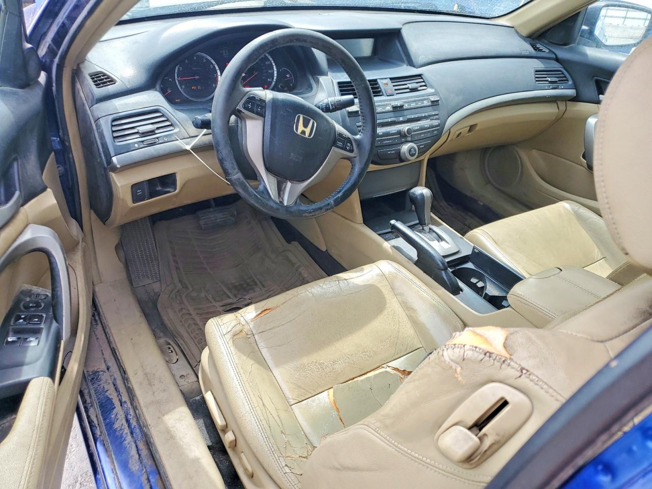 2009 Honda Accord Exl Blue vin: 1HGCS22859A003815