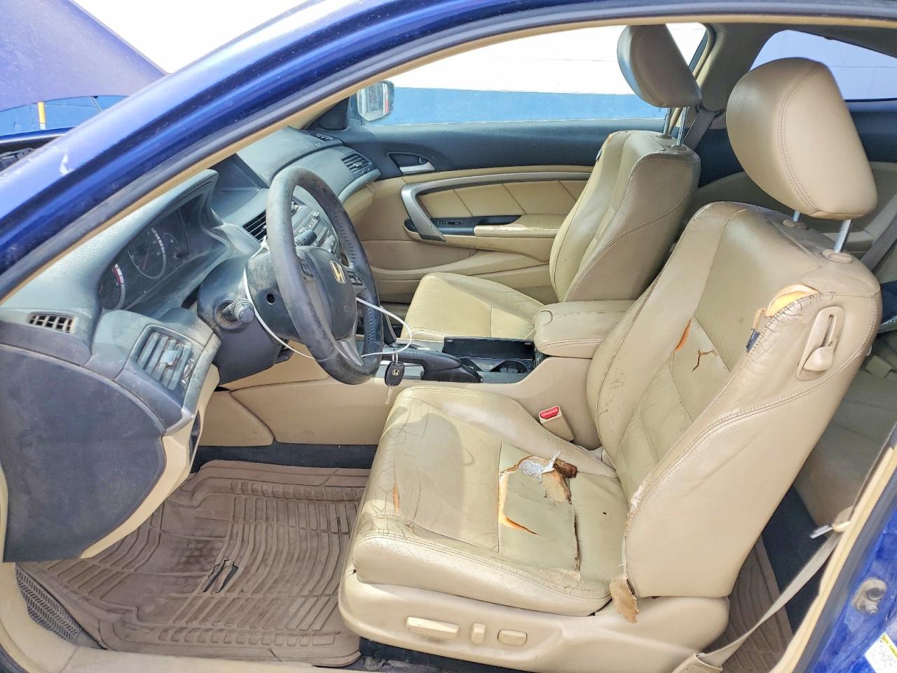 2009 Honda Accord Exl Blue vin: 1HGCS22859A003815