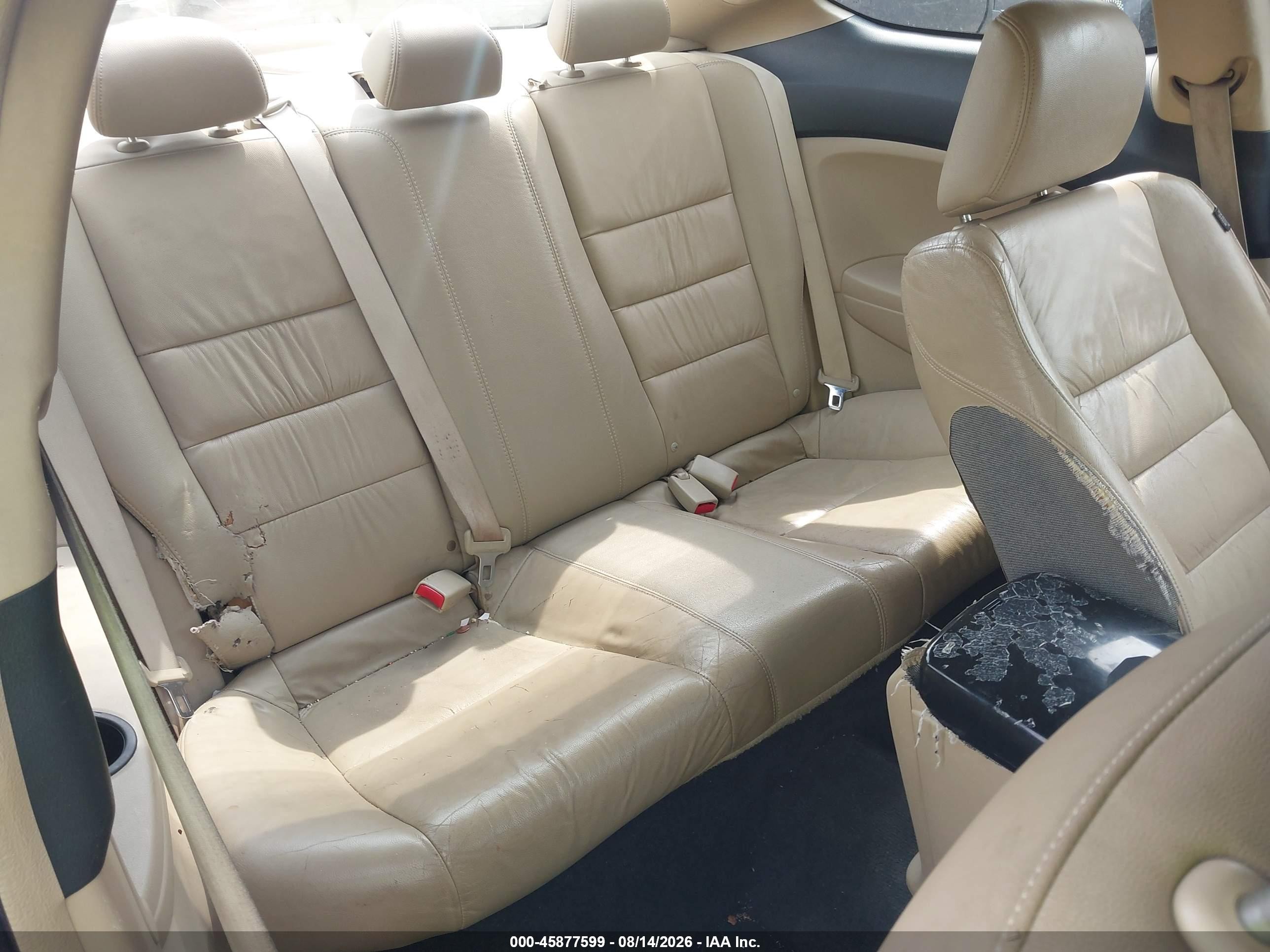 2009 Honda Accord 3.5 Ex-l Gray vin: 1HGCS22859A012014