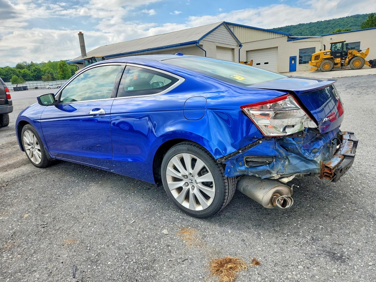2008 Honda Accord Exl Blue vin: 1HGCS22868A003966