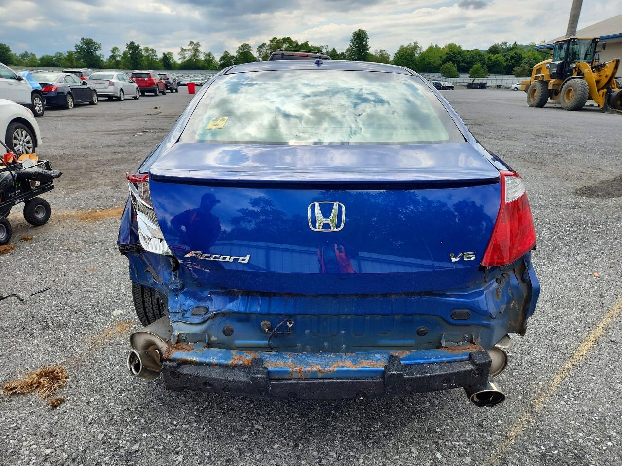 2008 Honda Accord Exl Blue vin: 1HGCS22868A003966