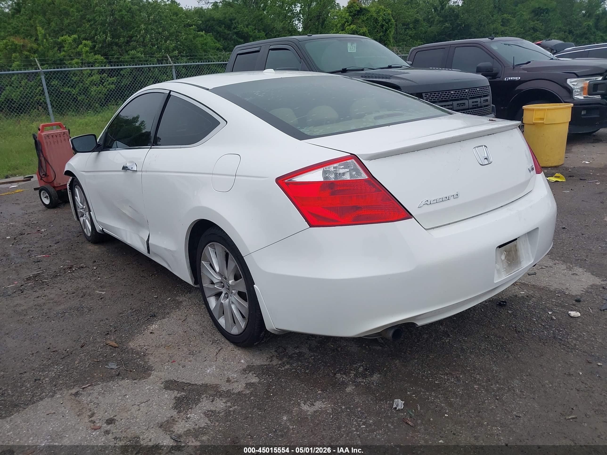 2008 Honda Accord 3.5 Ex-l White vin: 1HGCS22868A004714