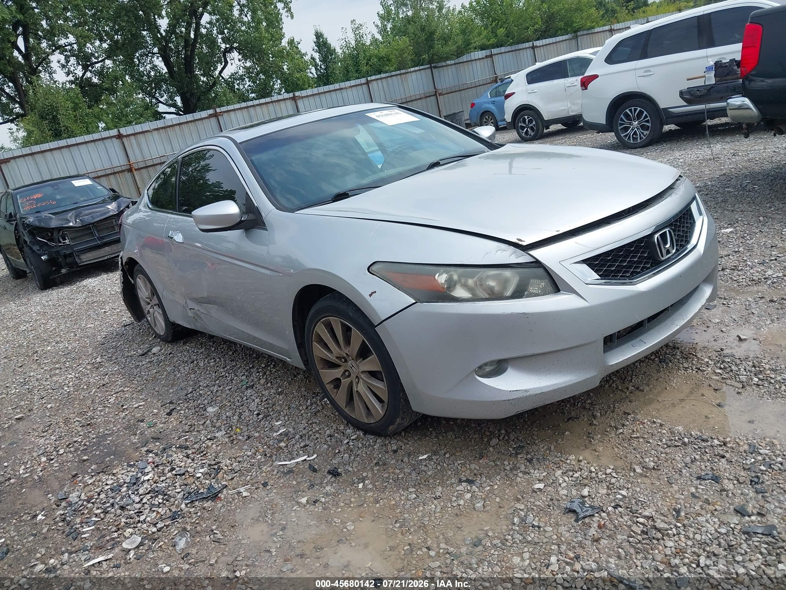 2008 Honda Accord 3.5 Ex-l Silver vin: 1HGCS22868A006818