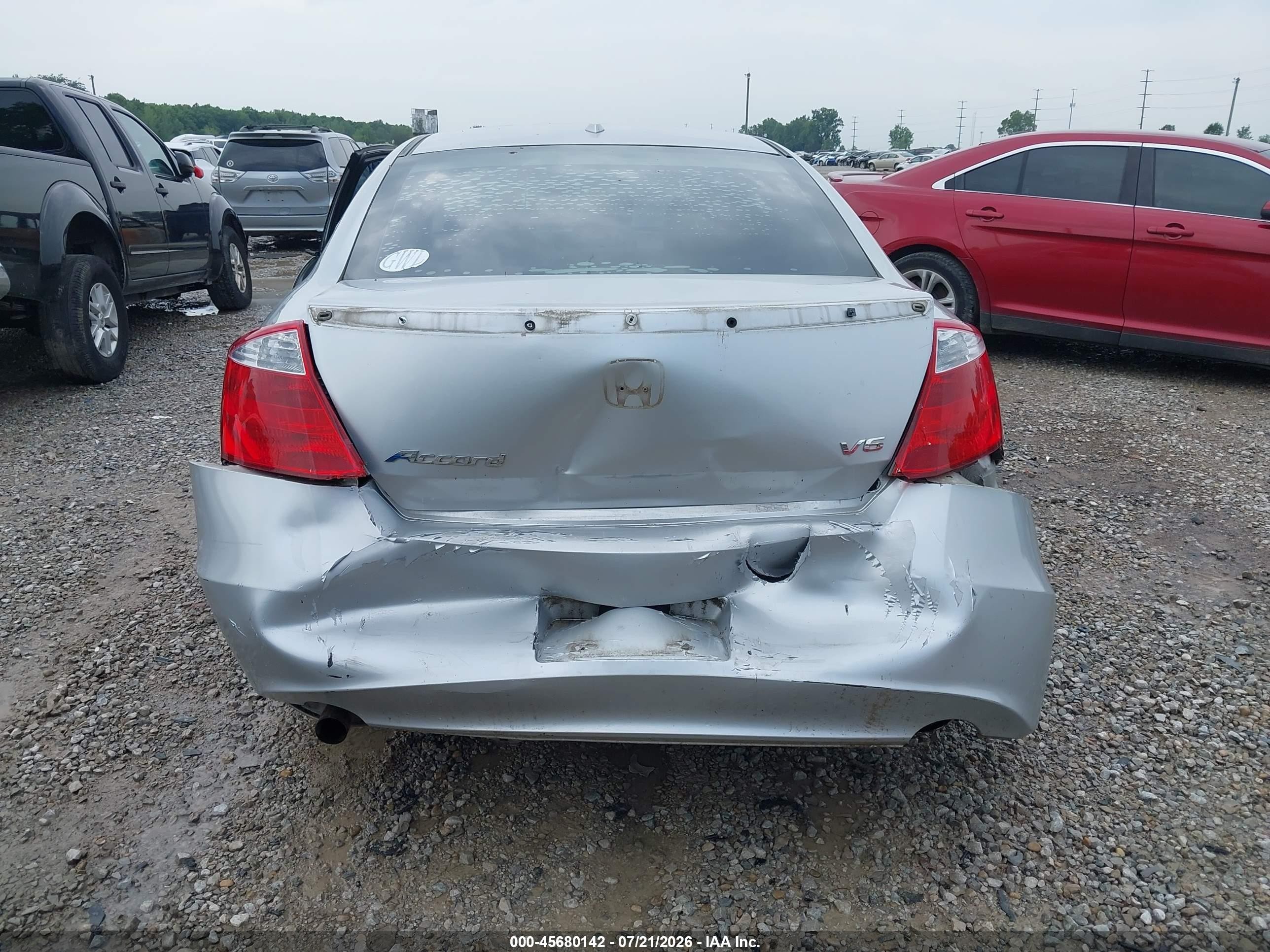 2008 Honda Accord 3.5 Ex-l Silver vin: 1HGCS22868A006818