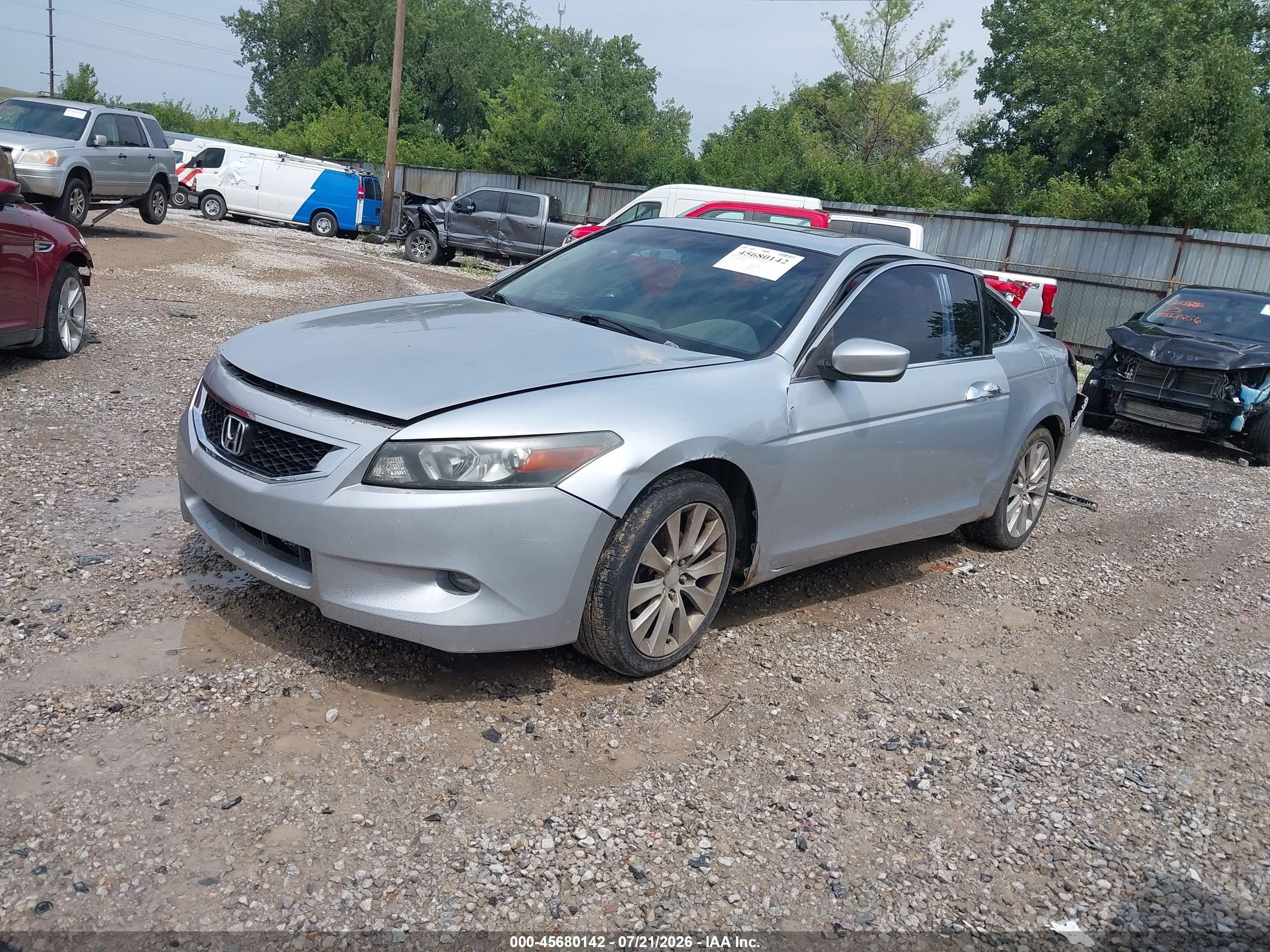 2008 Honda Accord 3.5 Ex-l Silver vin: 1HGCS22868A006818