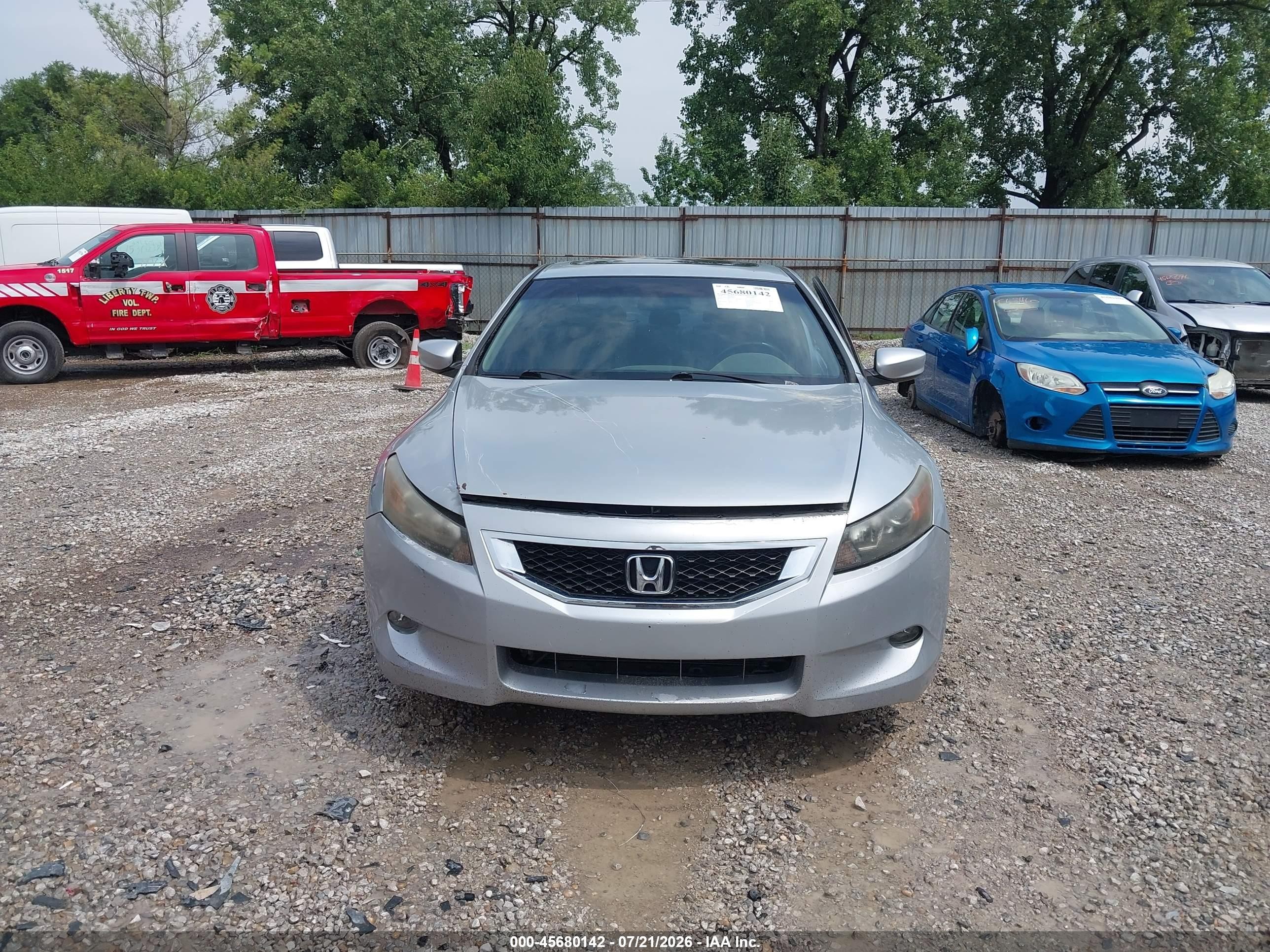 2008 Honda Accord 3.5 Ex-l Silver vin: 1HGCS22868A006818