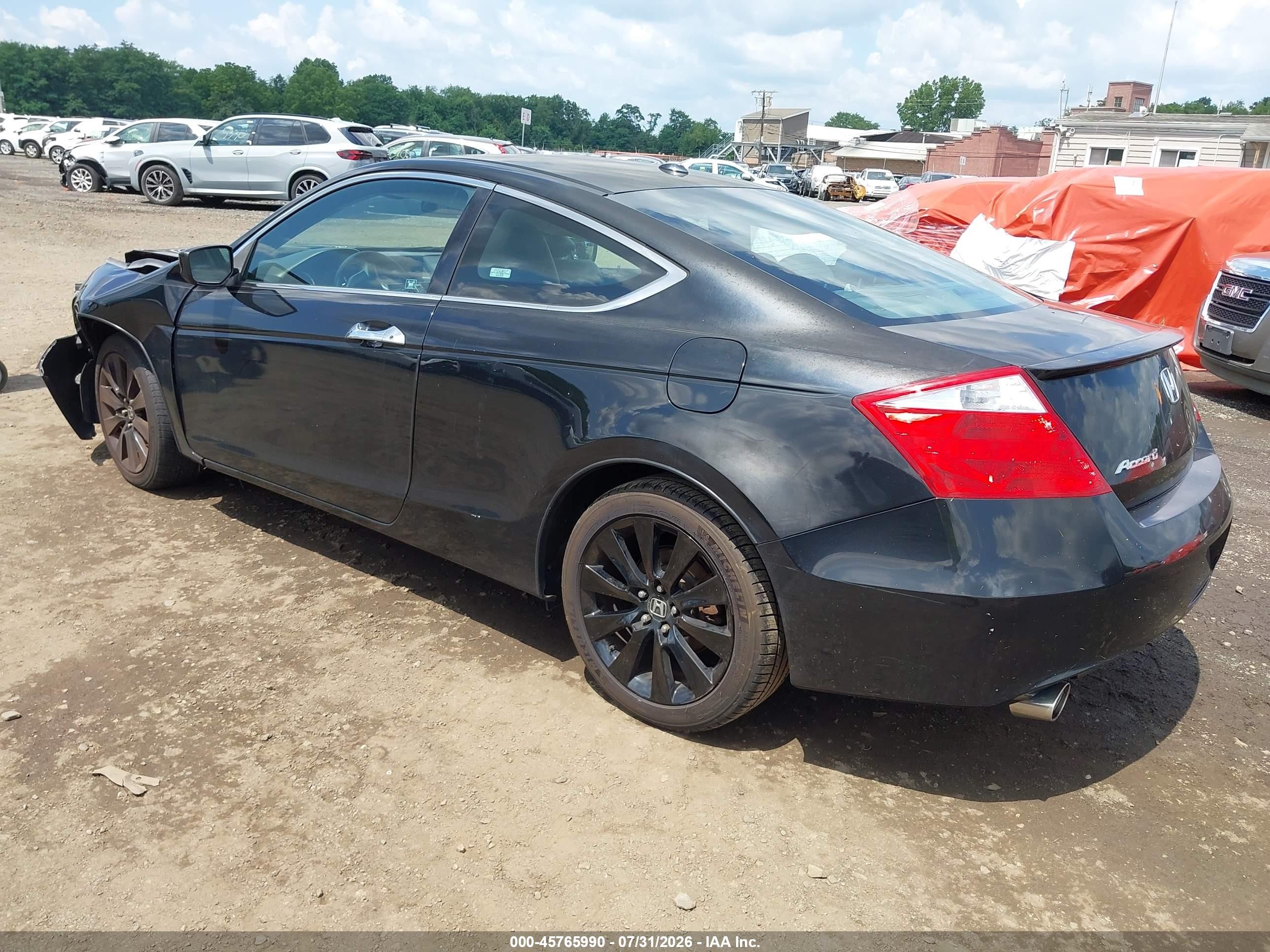 2009 Honda Accord 3.5 Ex-l Черный vin: 1HGCS22869A004889