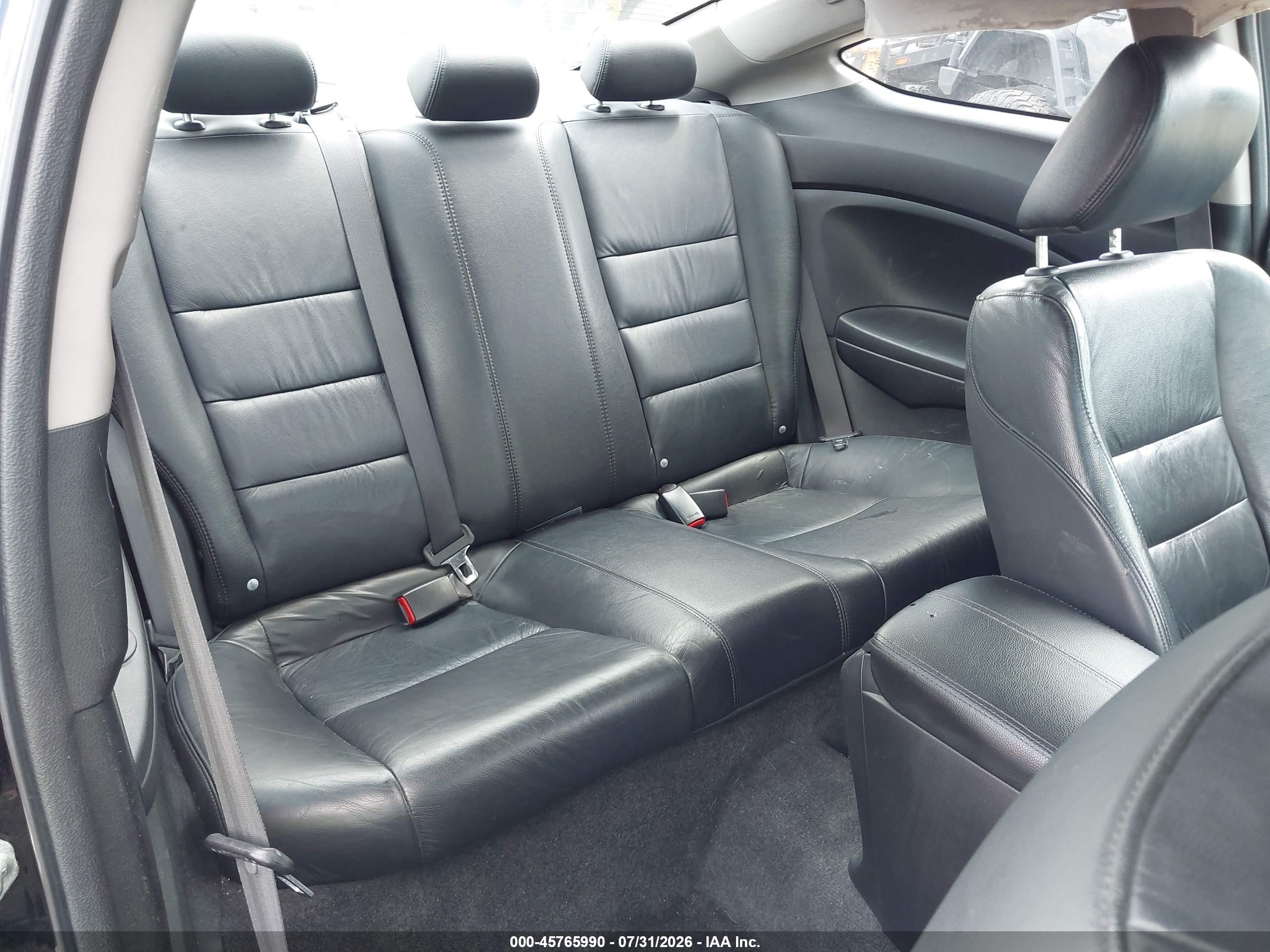 2009 Honda Accord 3.5 Ex-l Черный vin: 1HGCS22869A004889