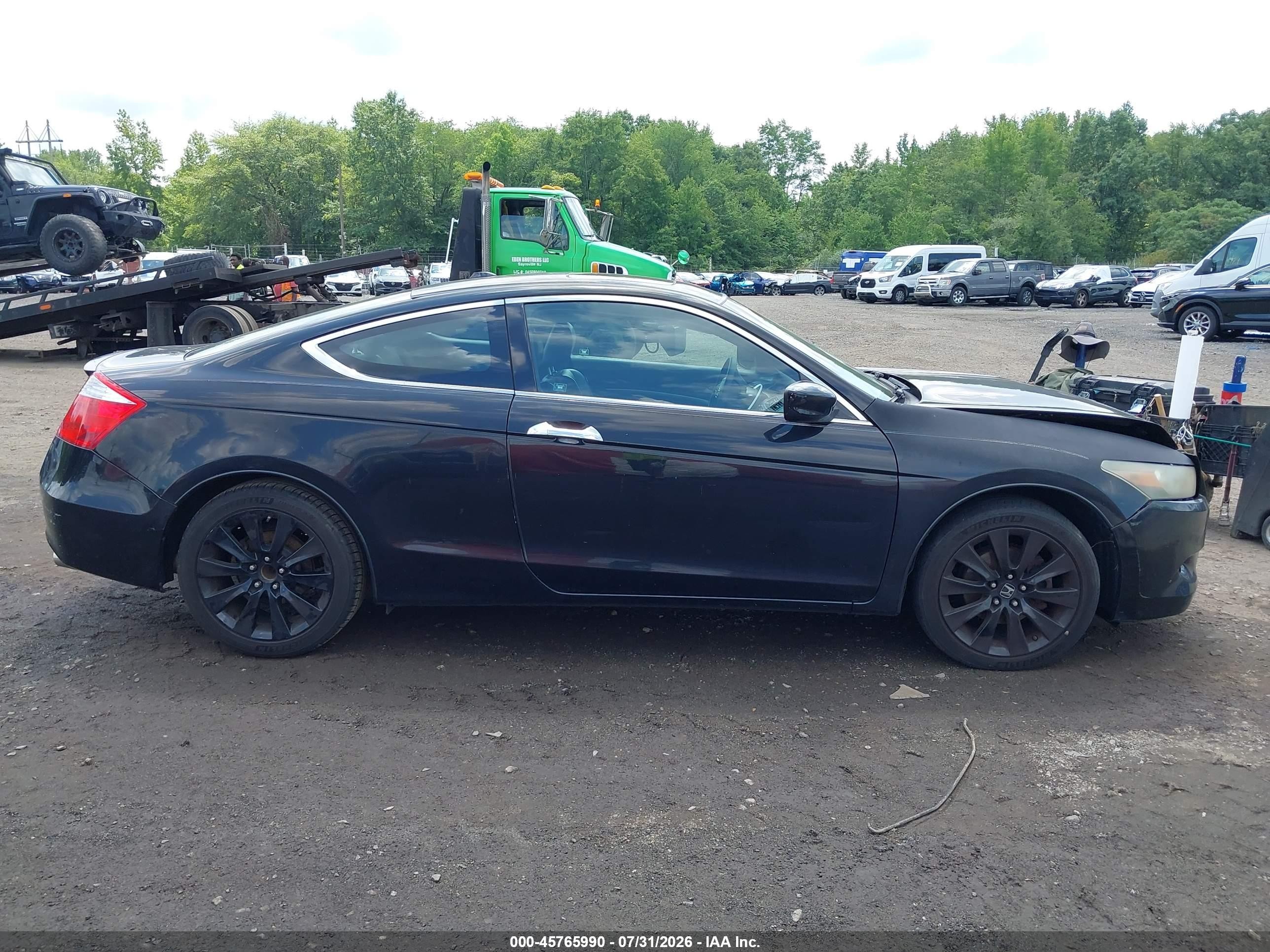 2009 Honda Accord 3.5 Ex-l Черный vin: 1HGCS22869A004889
