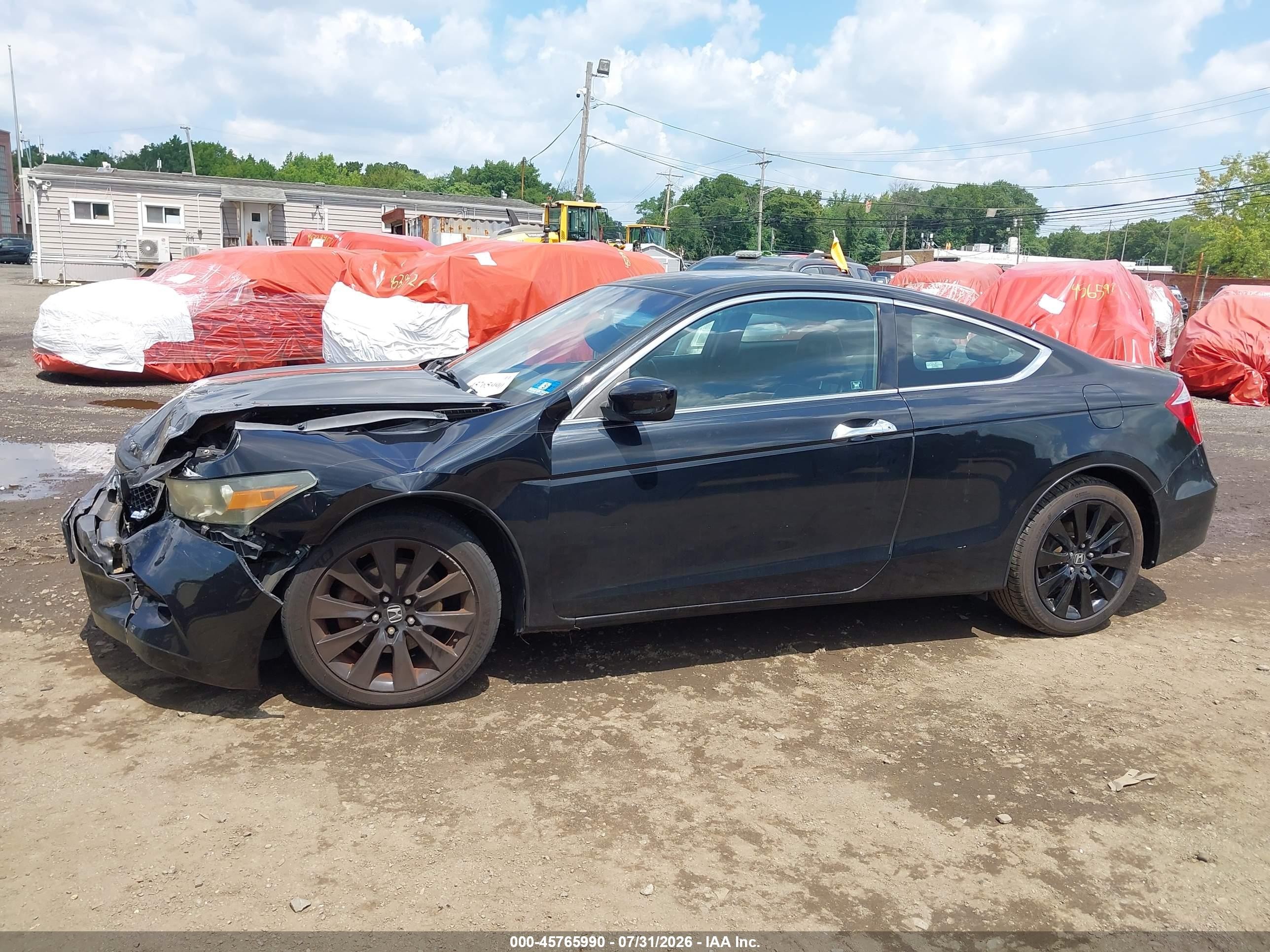 2009 Honda Accord 3.5 Ex-l Черный vin: 1HGCS22869A004889