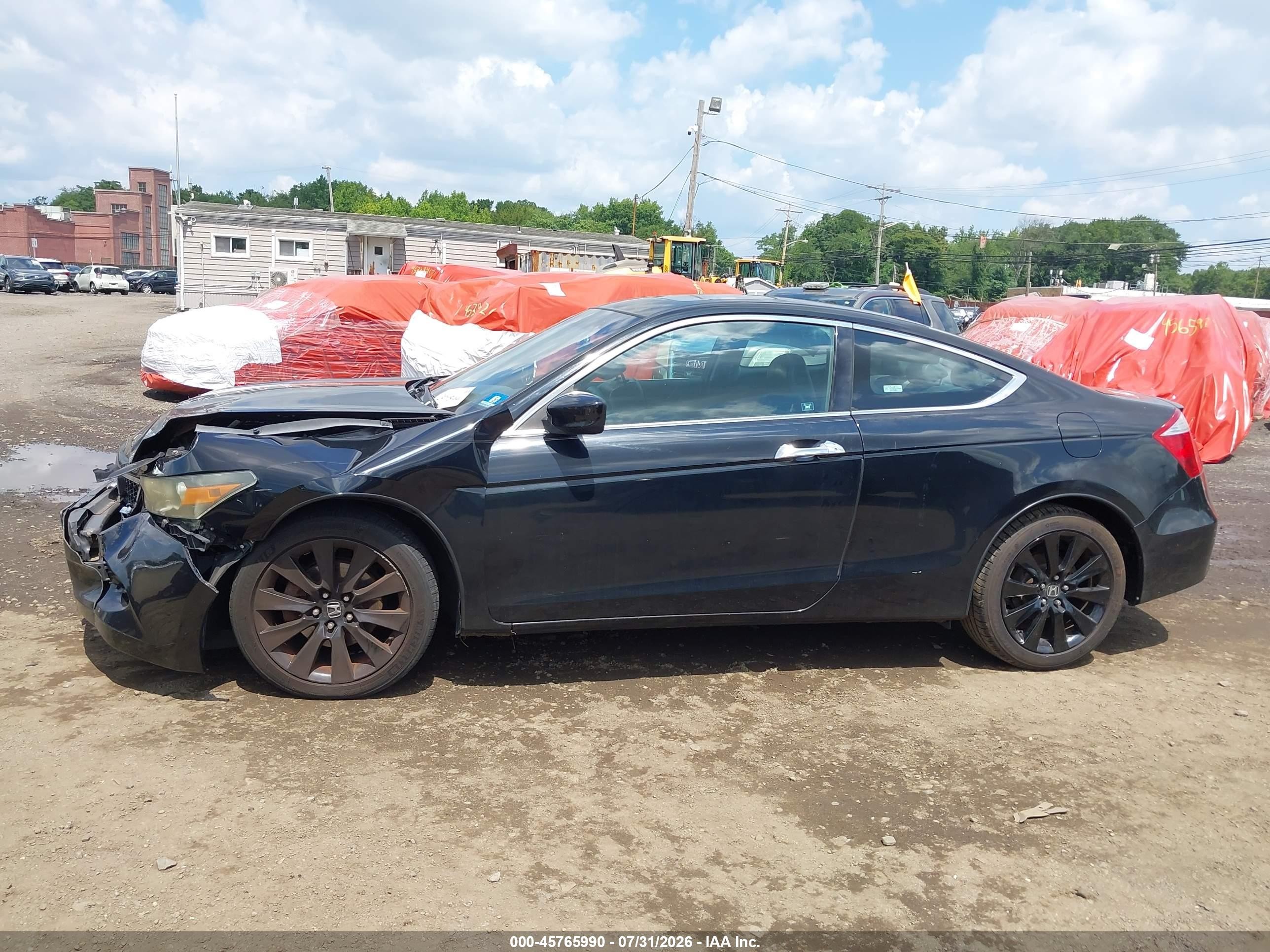 2009 Honda Accord 3.5 Ex-l Черный vin: 1HGCS22869A004889