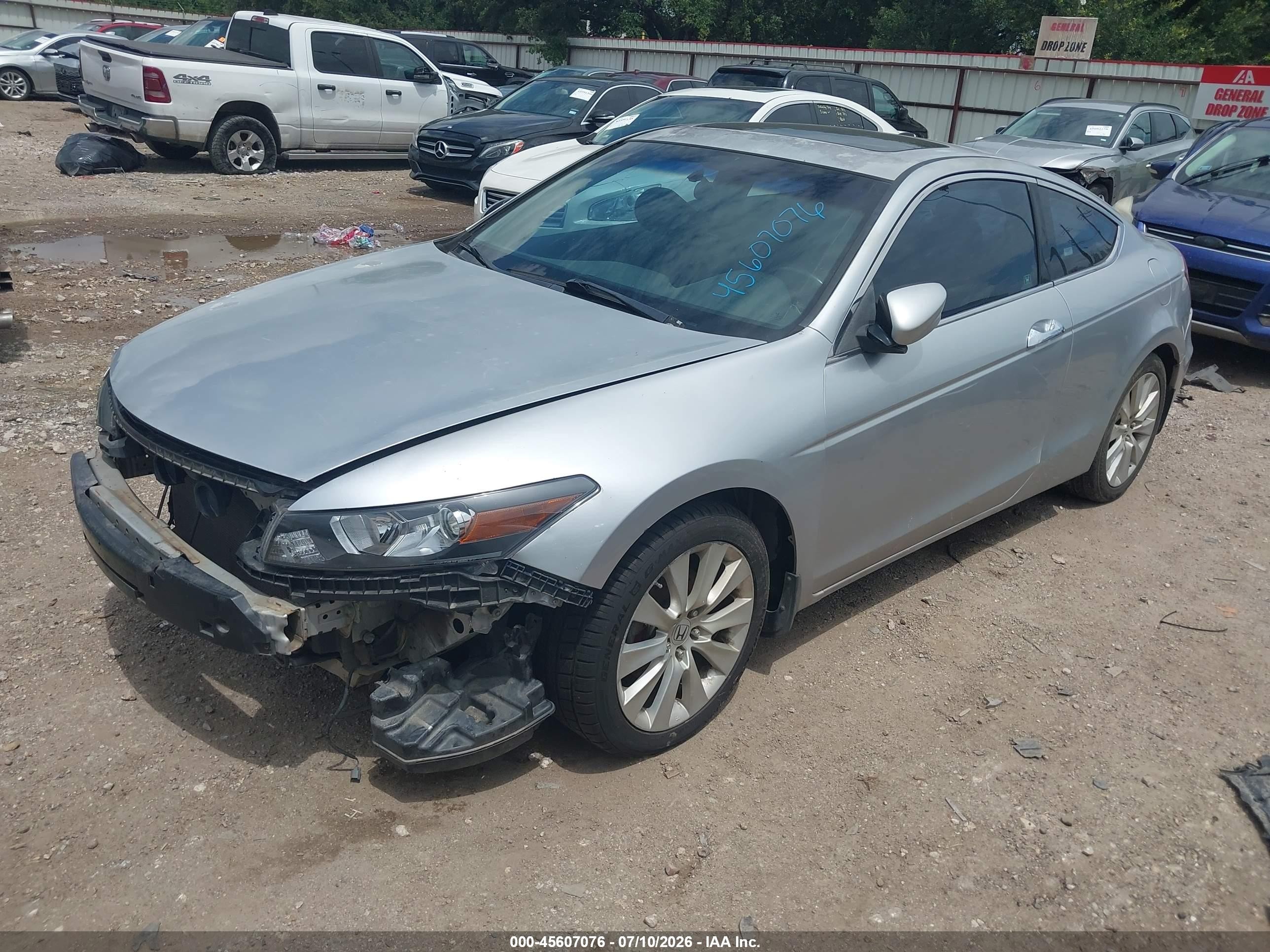 2008 Honda Accord 3.5 Ex-l Silver vin: 1HGCS22878A001014
