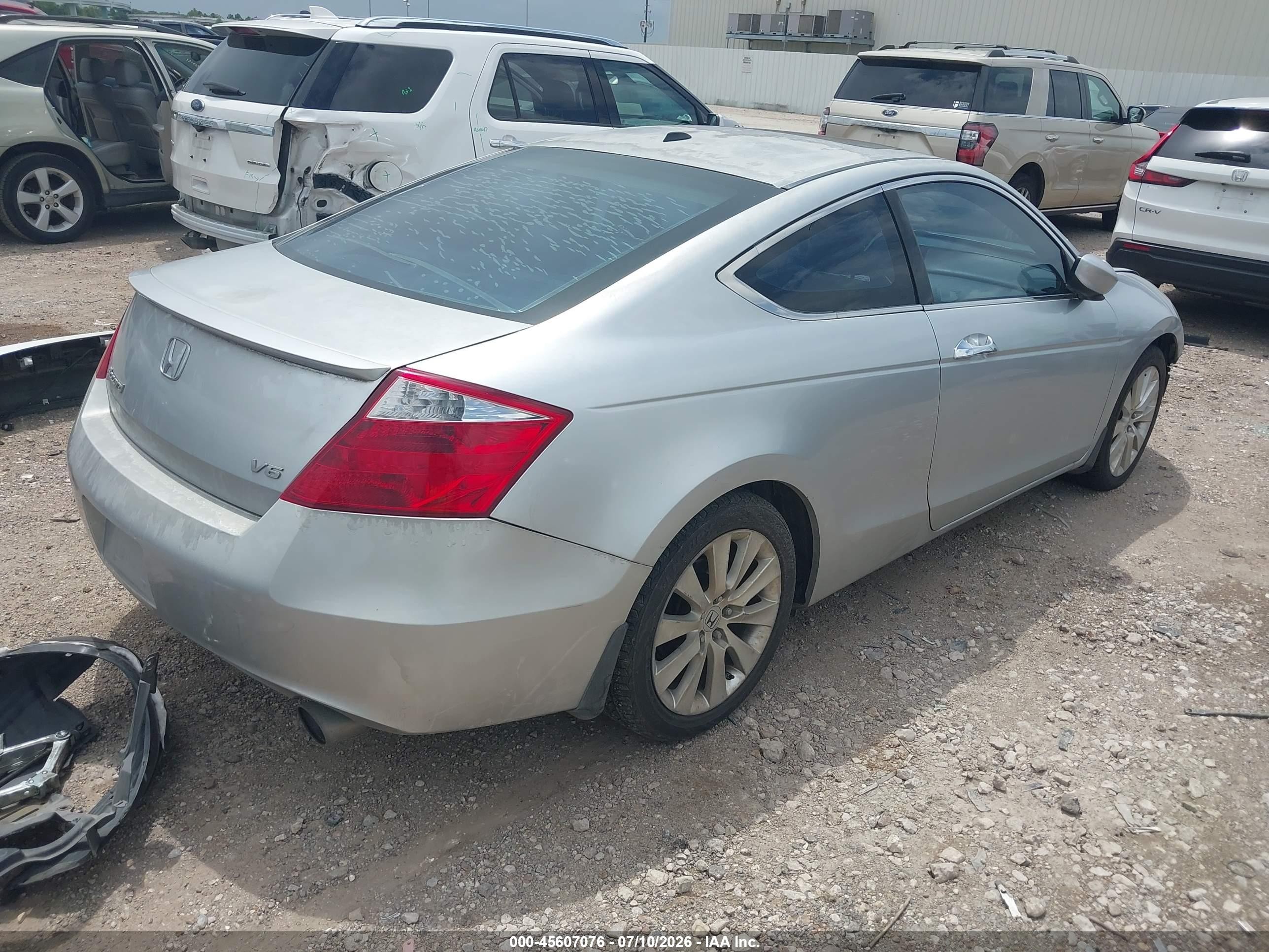 2008 Honda Accord 3.5 Ex-l Silver vin: 1HGCS22878A001014