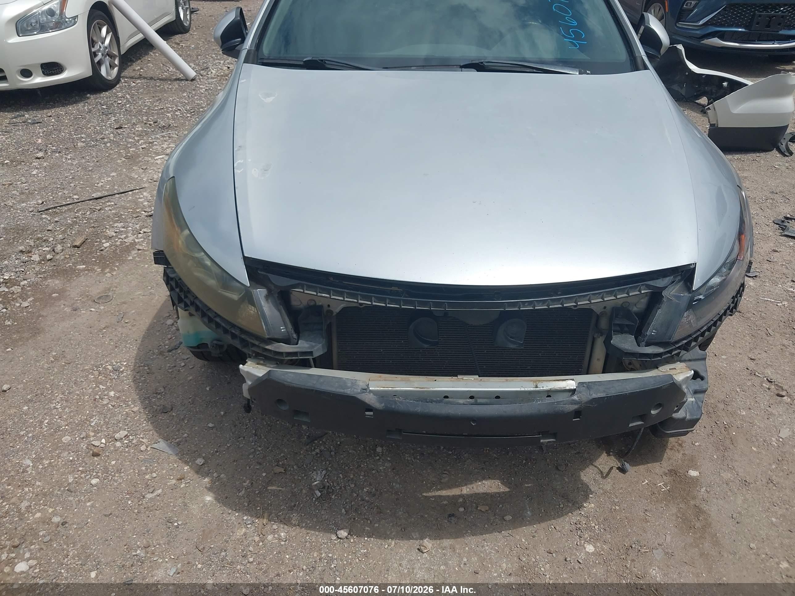2008 Honda Accord 3.5 Ex-l Silver vin: 1HGCS22878A001014