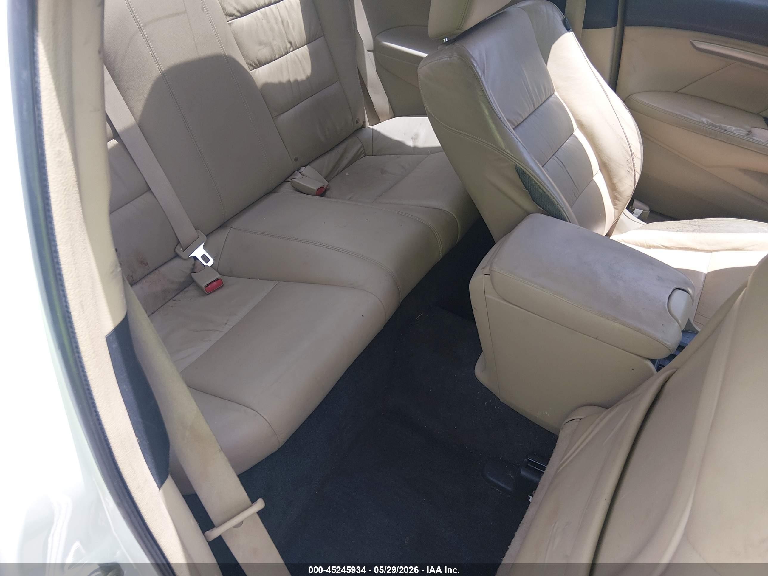 2008 Honda Accord 3.5 Ex-l White vin: 1HGCS22878A011025