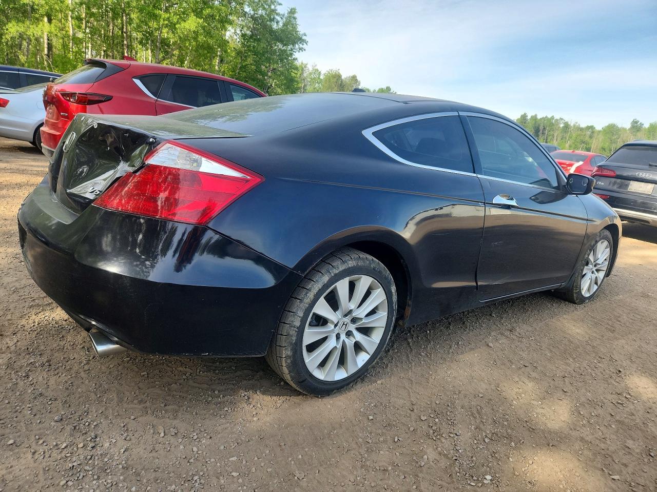 2008 Honda Accord Exl Black vin: 1HGCS22878A801635