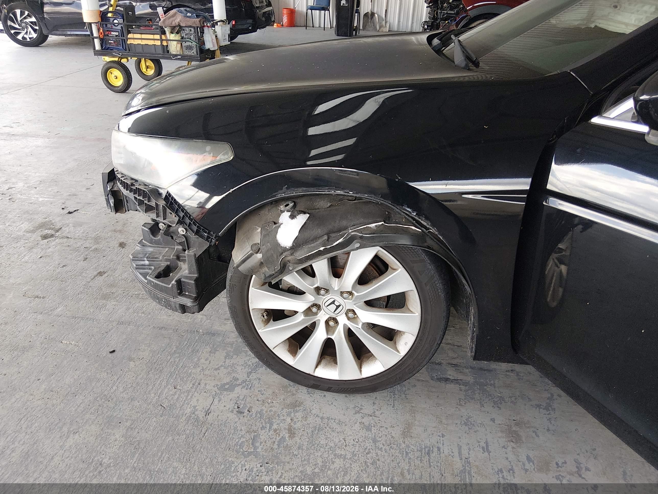 2009 Honda Accord 3.5 Ex-l Black vin: 1HGCS22879A003685