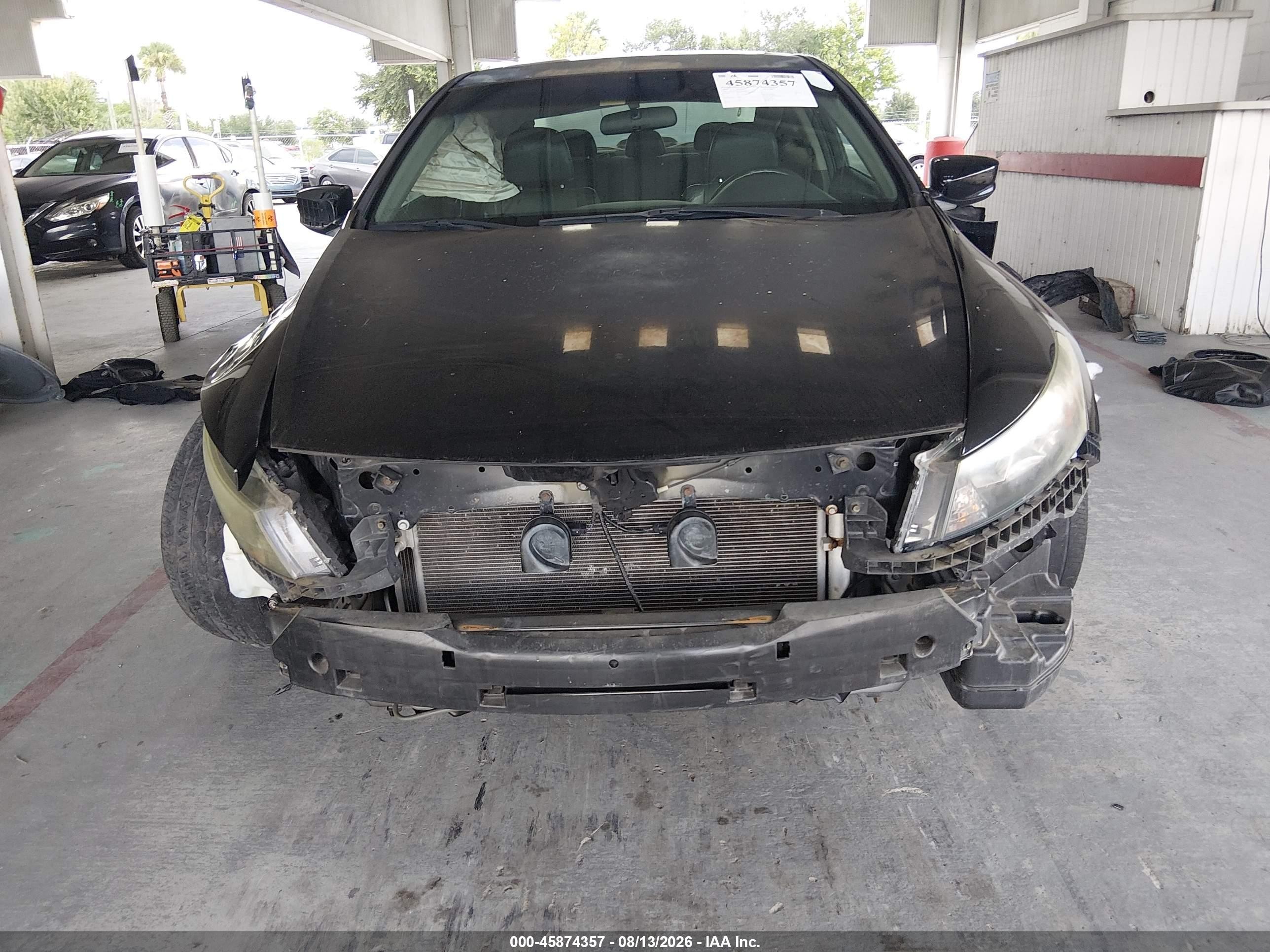 2009 Honda Accord 3.5 Ex-l Black vin: 1HGCS22879A003685