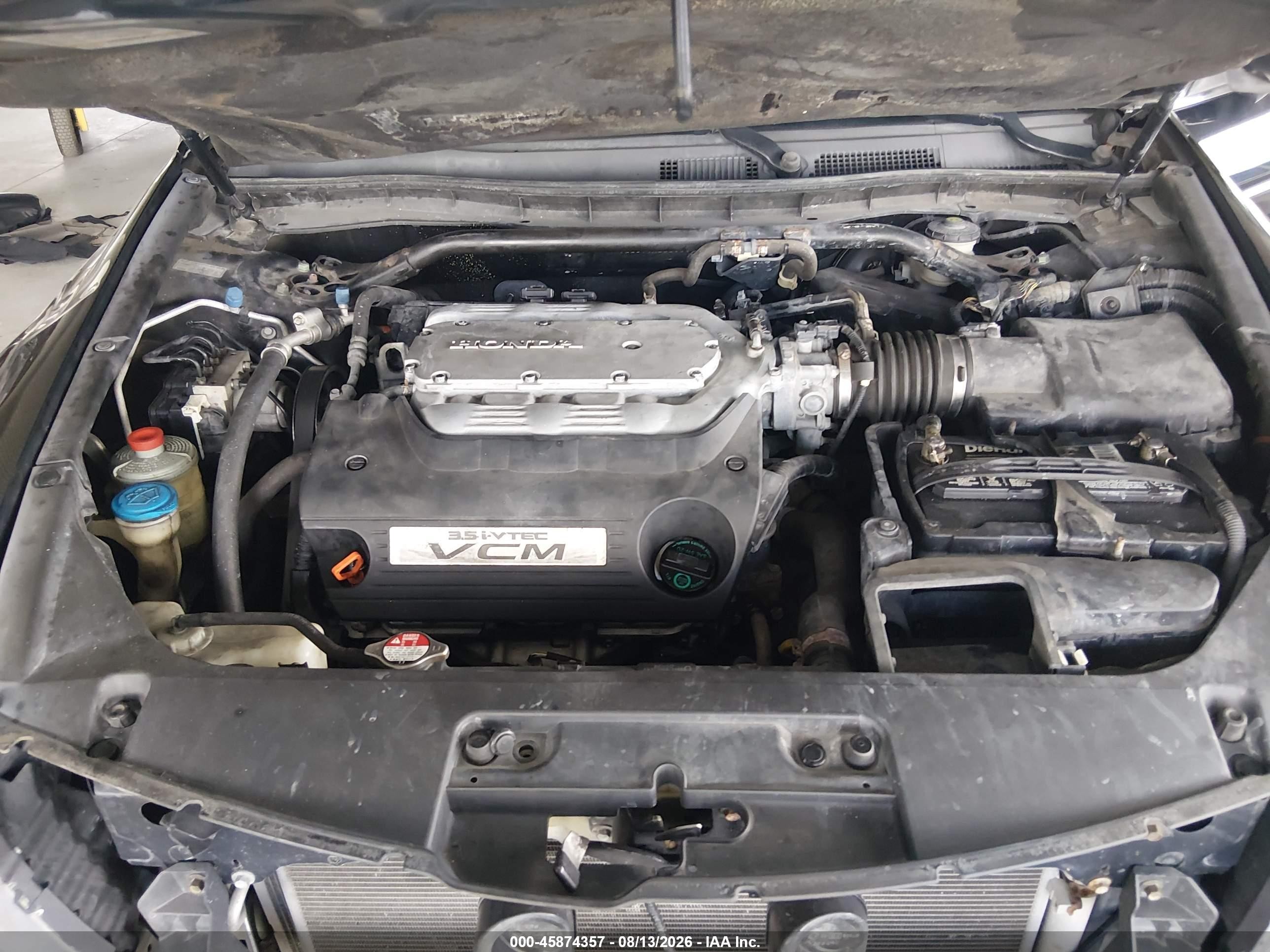 2009 Honda Accord 3.5 Ex-l Black vin: 1HGCS22879A003685