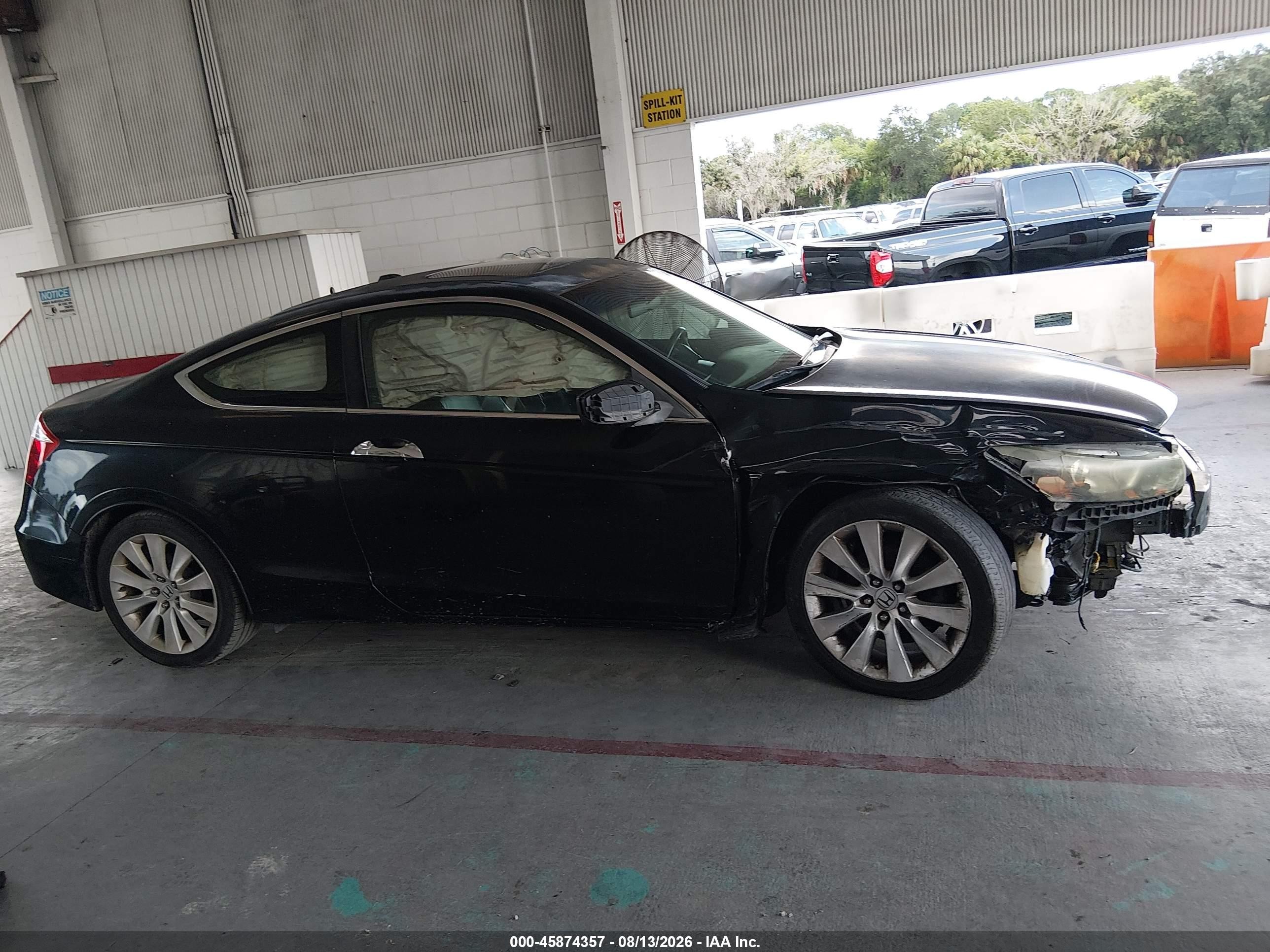 2009 Honda Accord 3.5 Ex-l Black vin: 1HGCS22879A003685