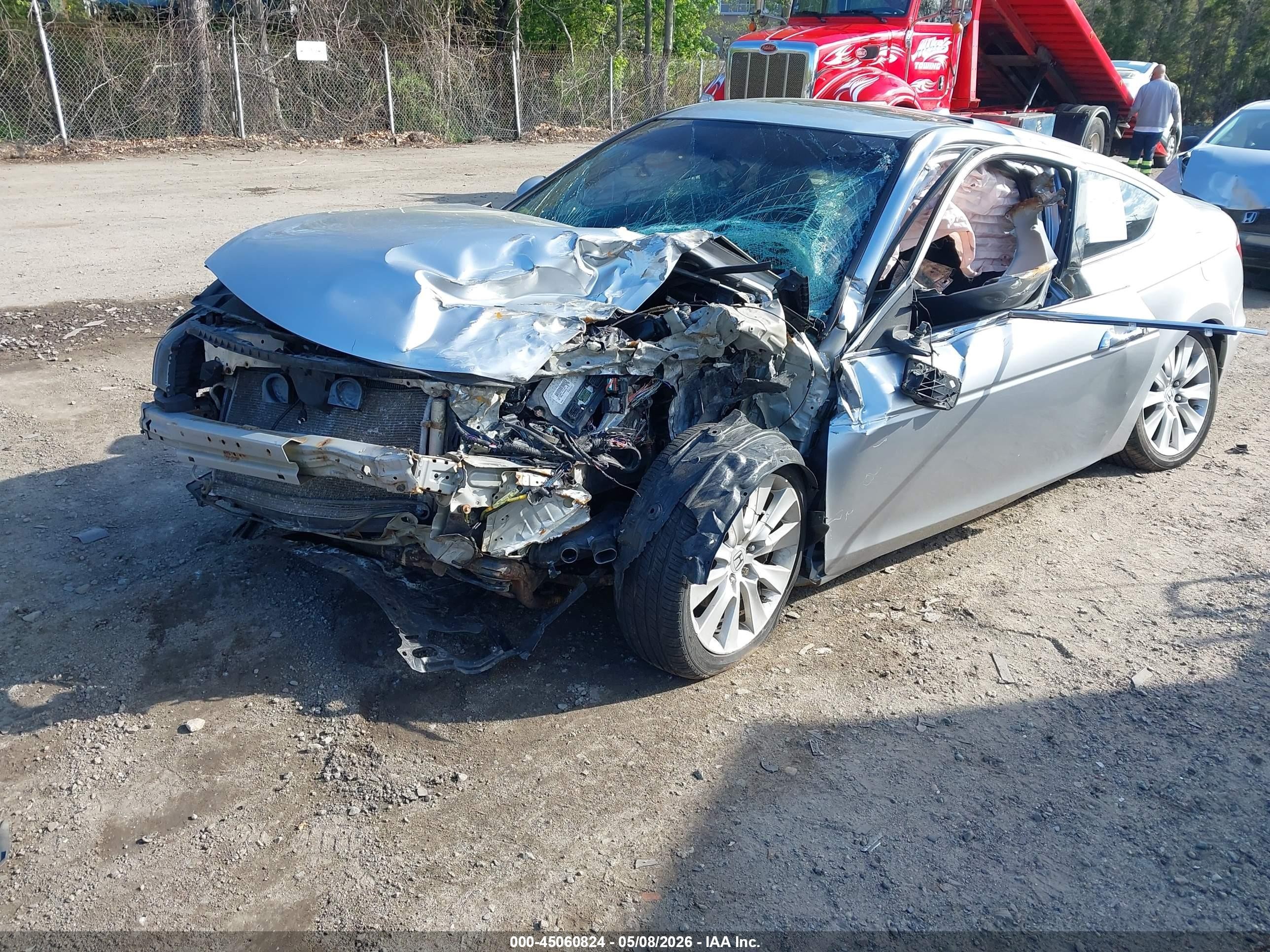 2009 Honda Accord 3.5 Ex-l Silver vin: 1HGCS22879A004318