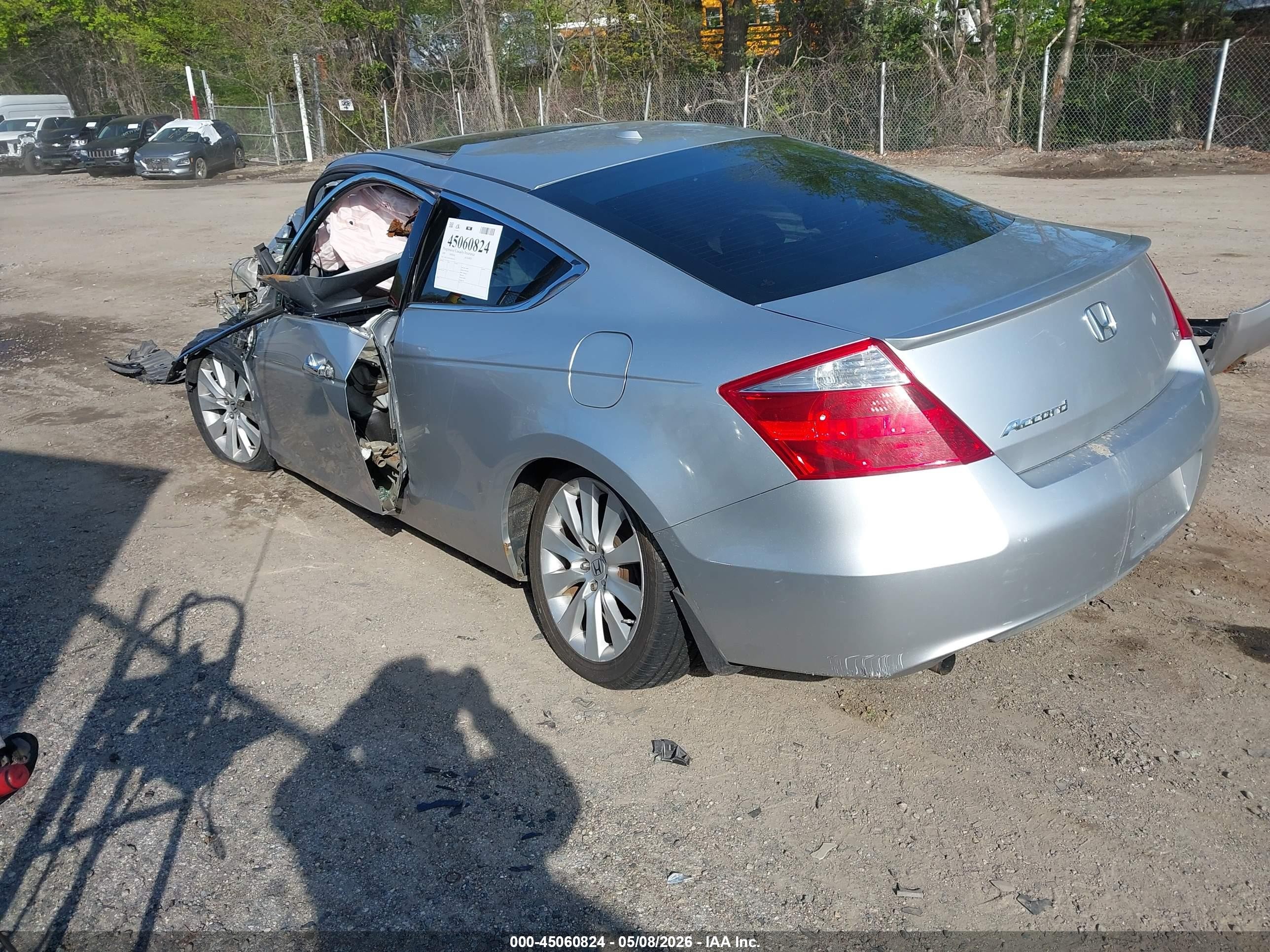 2009 Honda Accord 3.5 Ex-l Silver vin: 1HGCS22879A004318