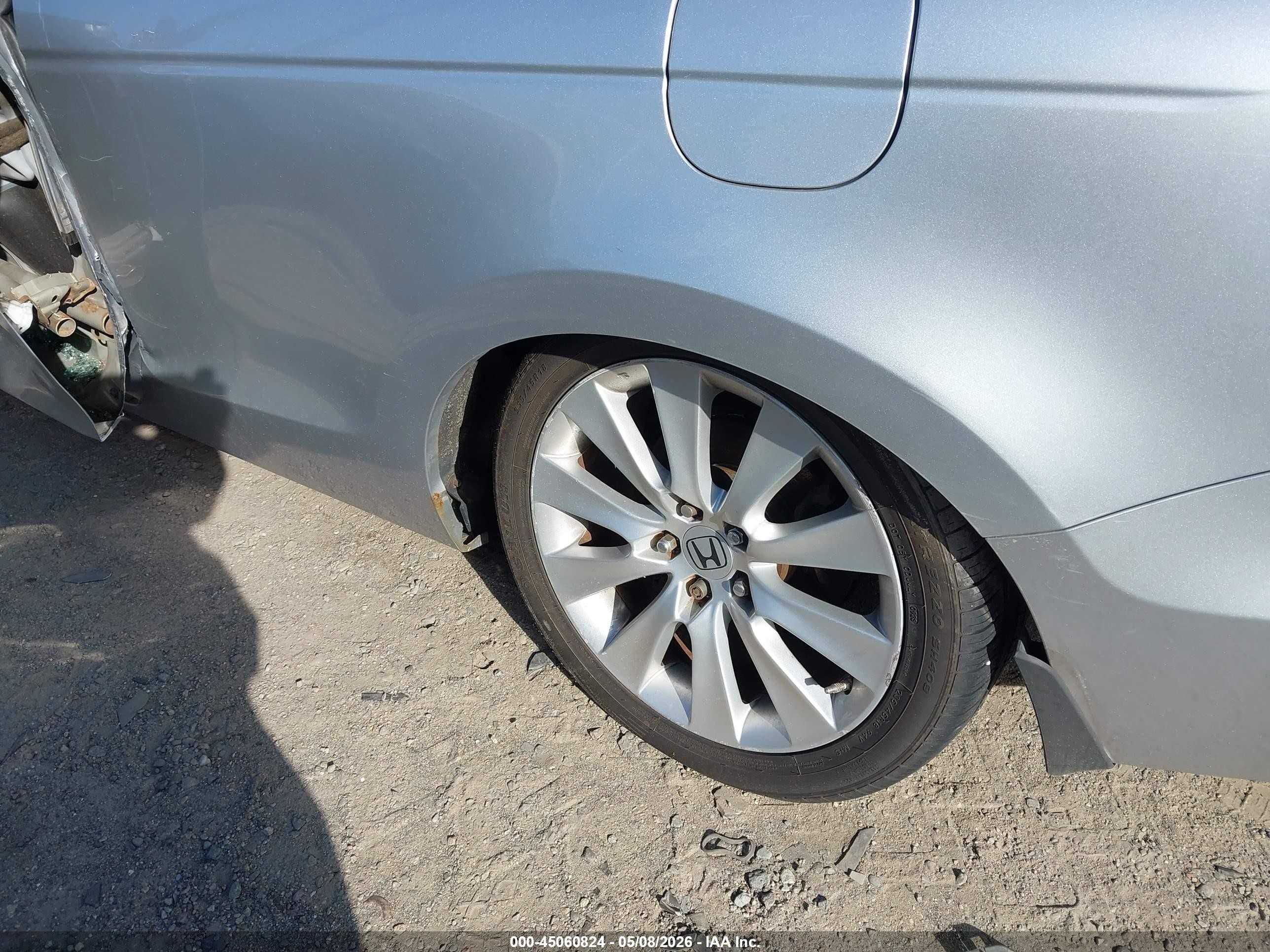 2009 Honda Accord 3.5 Ex-l Silver vin: 1HGCS22879A004318