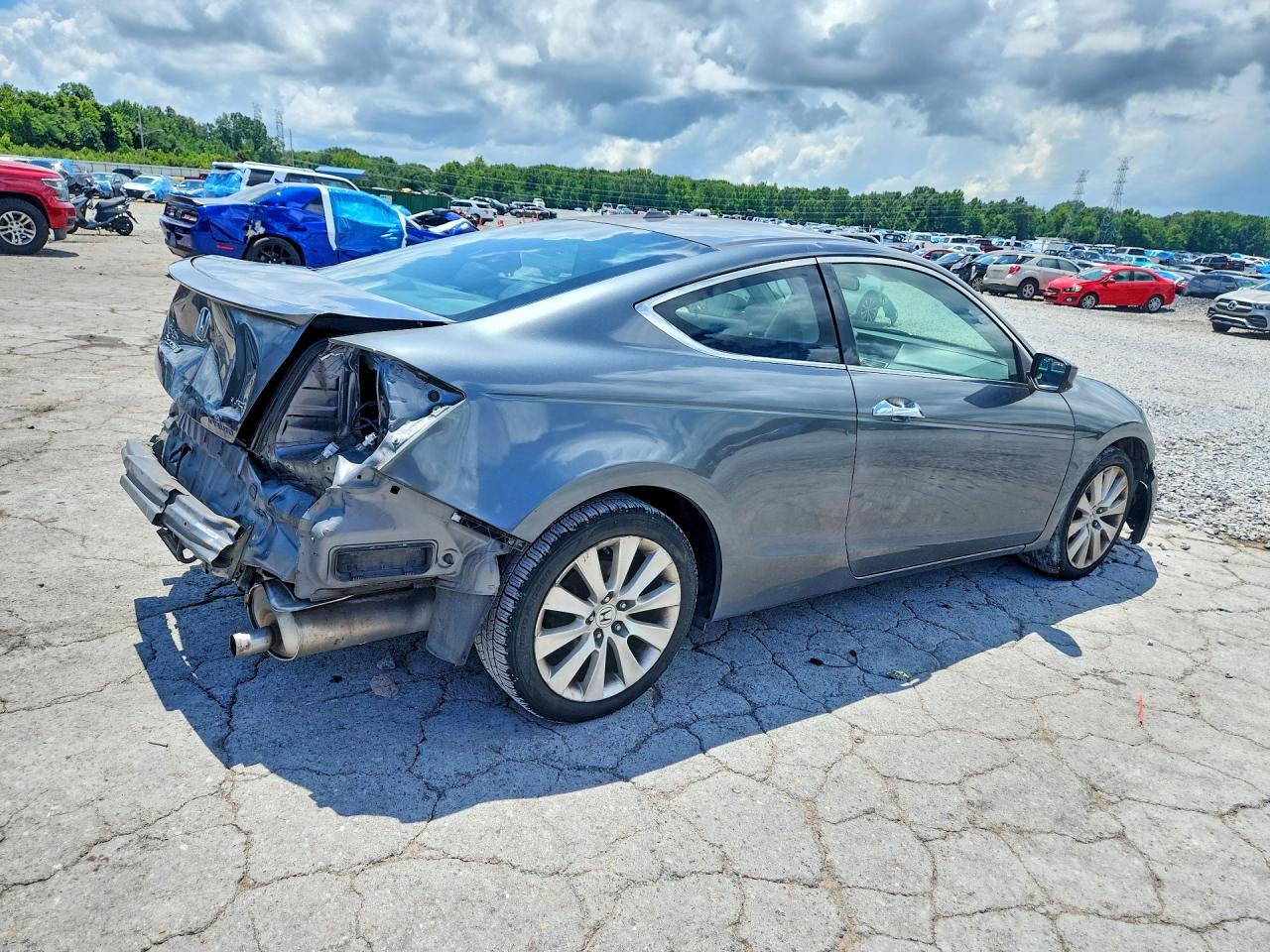 2008 Honda Accord Exl Charcoal vin: 1HGCS22888A002169