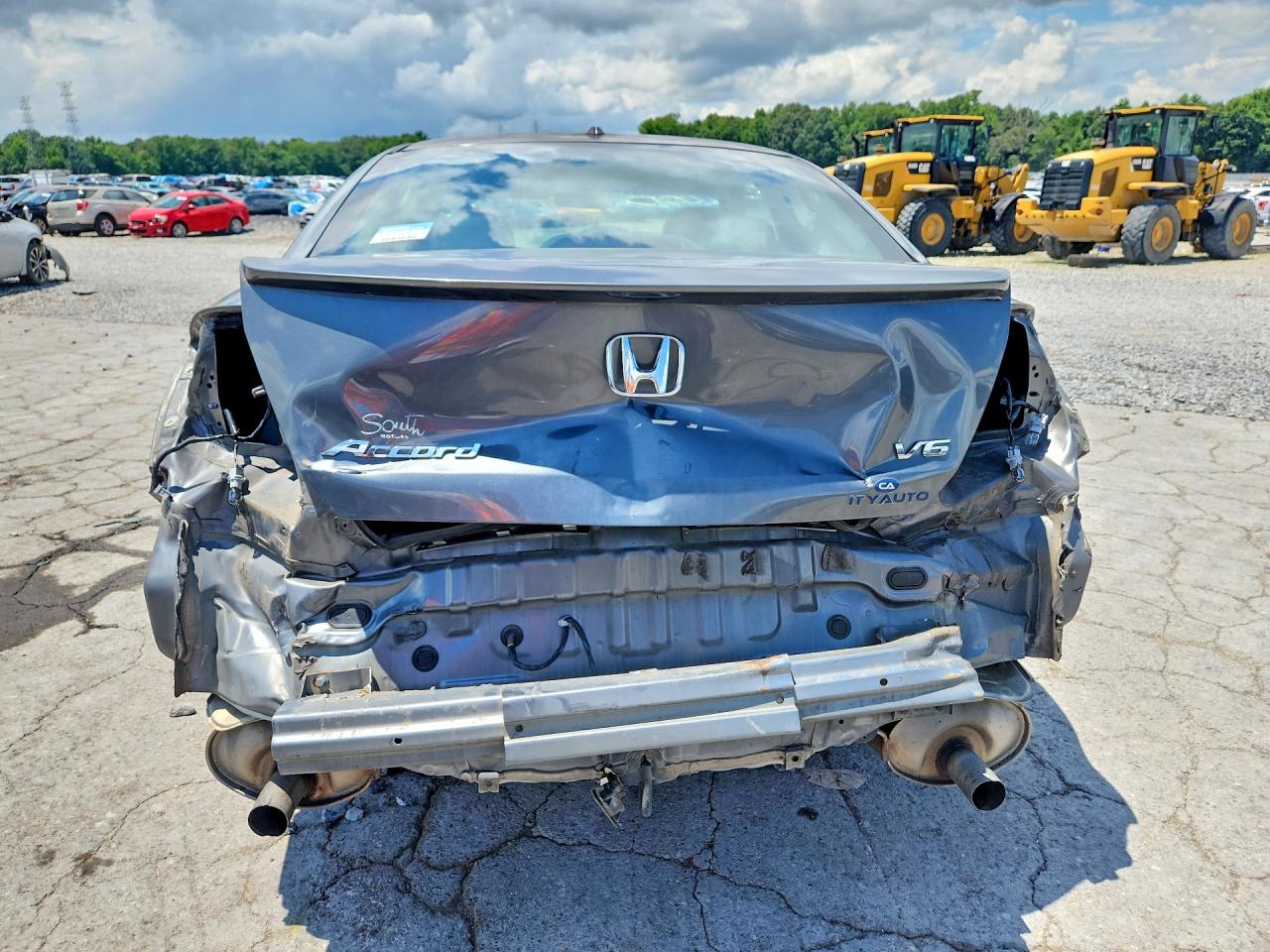 2008 Honda Accord Exl Charcoal vin: 1HGCS22888A002169