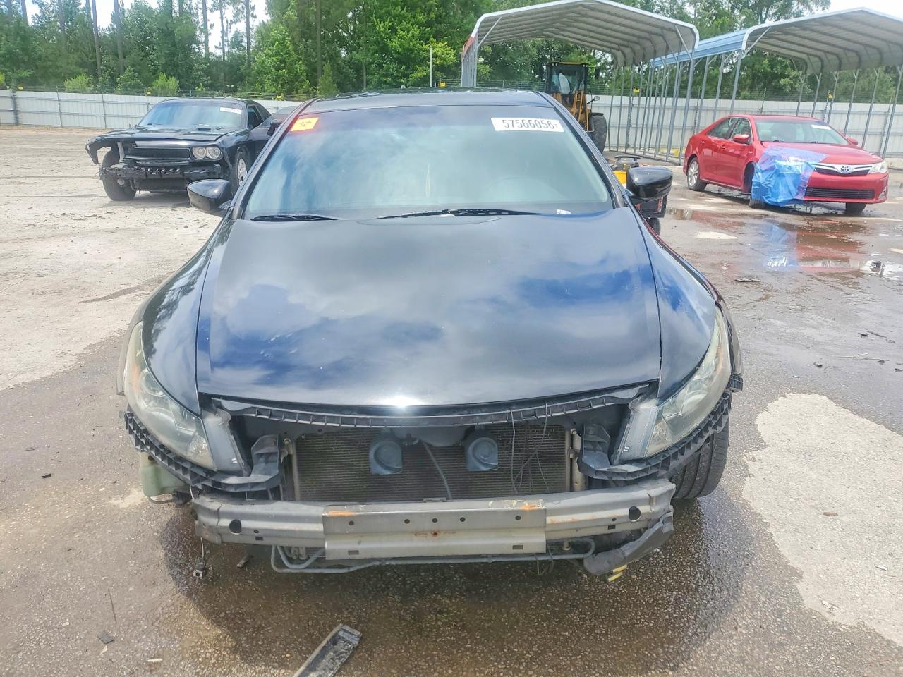 2009 Honda Accord Exl Black vin: 1HGCS22889A000939