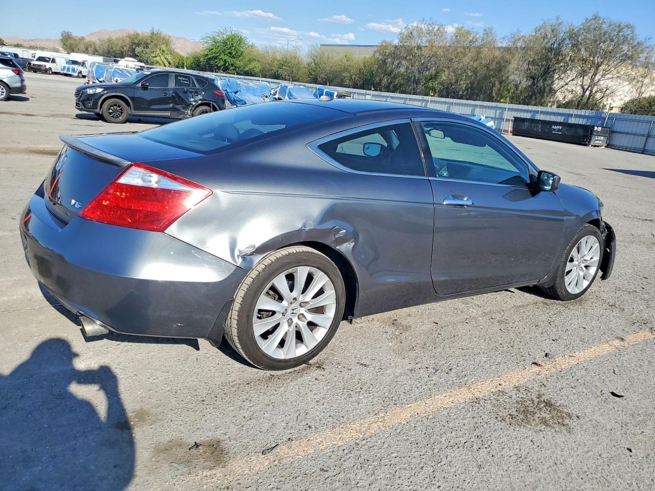 2009 Honda Accord Exl Серый vin: 1HGCS22889A006319