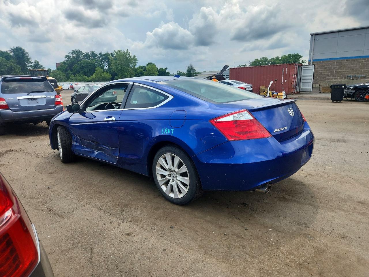 2009 Honda Accord Exl Синий vin: 1HGCS22889A011598