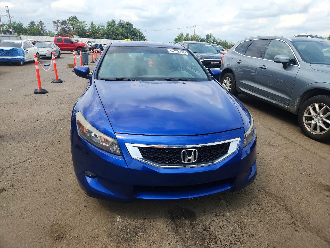 2009 Honda Accord Exl Синий vin: 1HGCS22889A011598