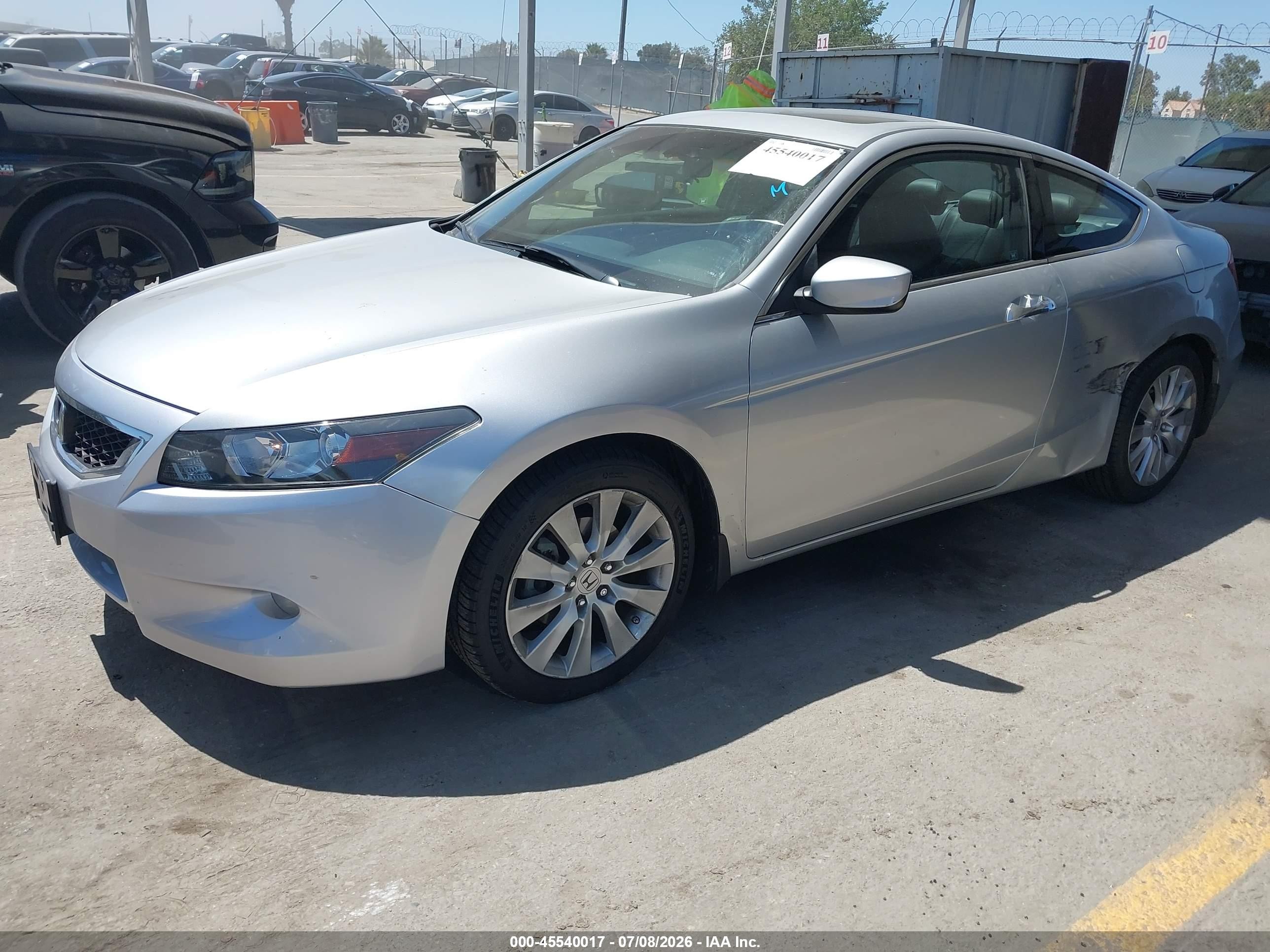 2009 Honda Accord 3.5 Ex-l Silver vin: 1HGCS22899A004398