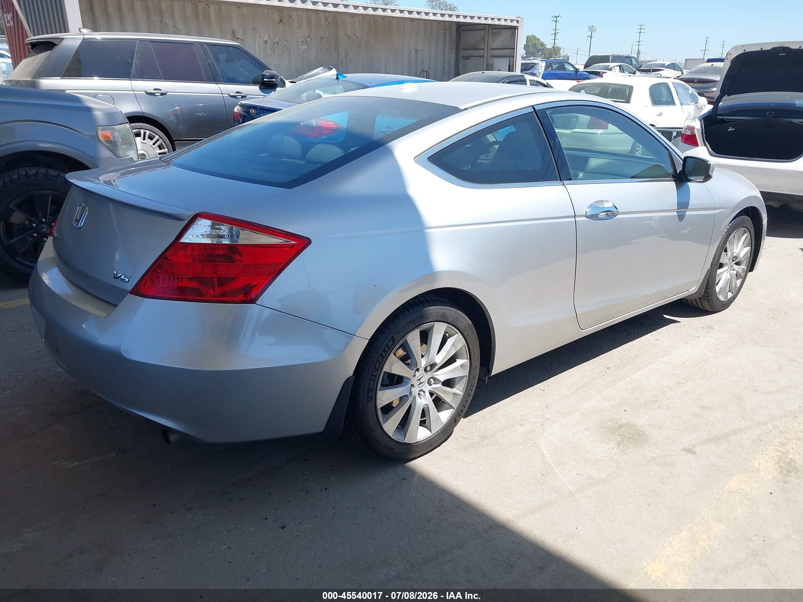2009 Honda Accord 3.5 Ex-l Silver vin: 1HGCS22899A004398